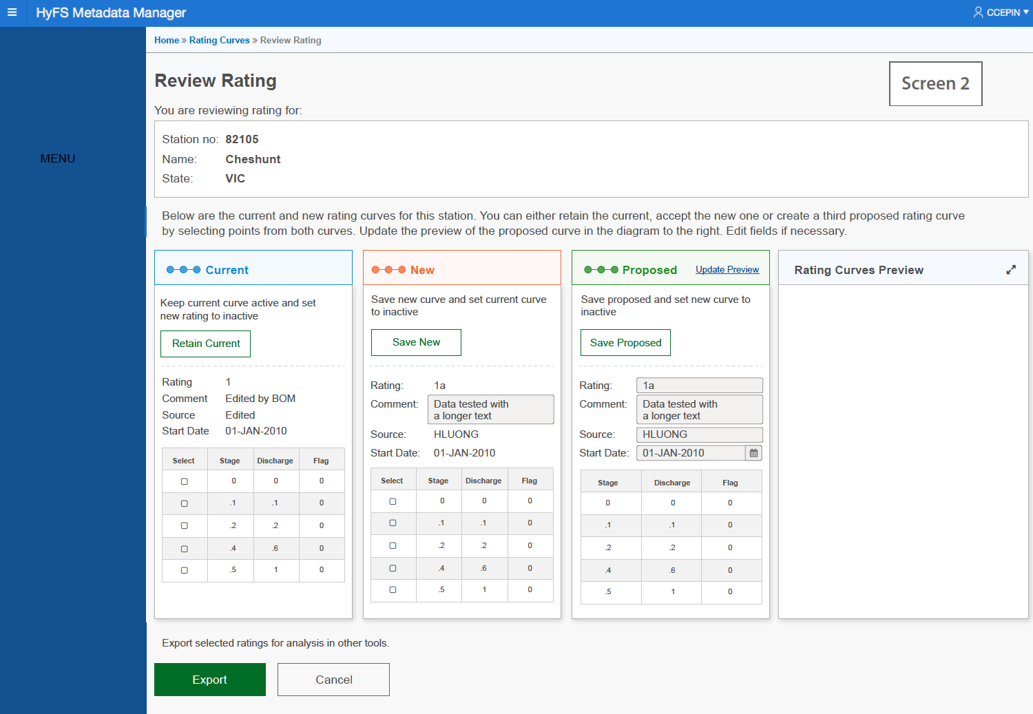 Reviewing an interface for a different project team
