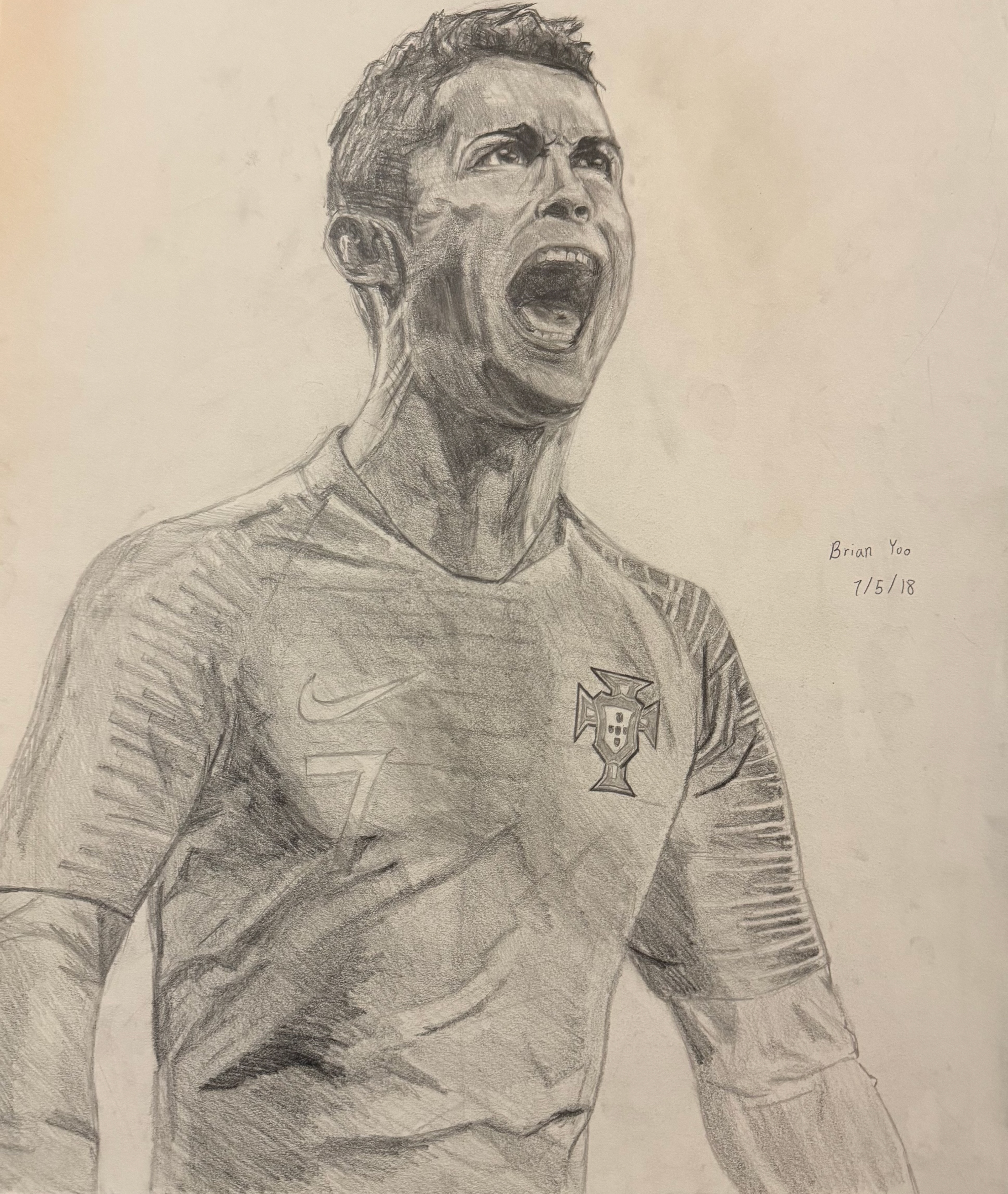 Ronaldo Sketch