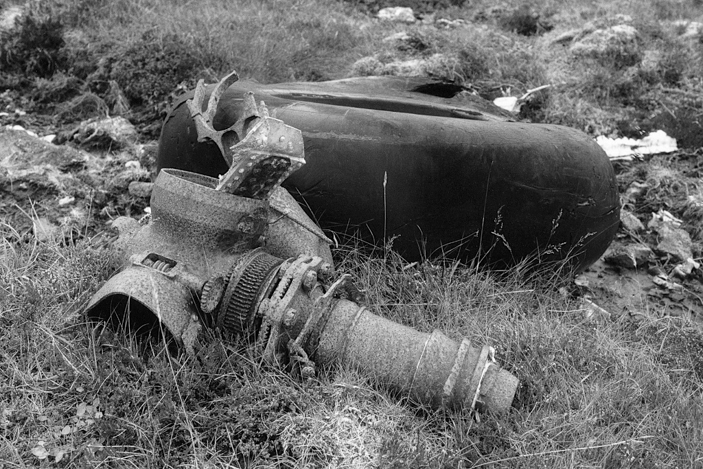 German Plane Crash Site
