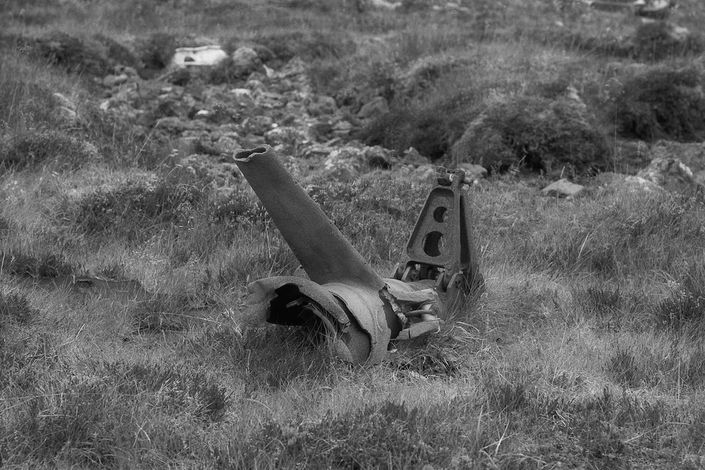 German Plane Crash Site
