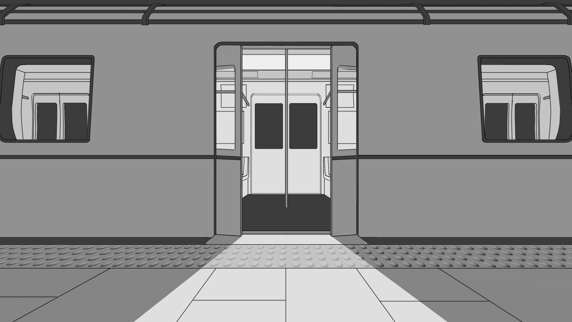 "Ghosts of Transit" Doorway Angle Layout