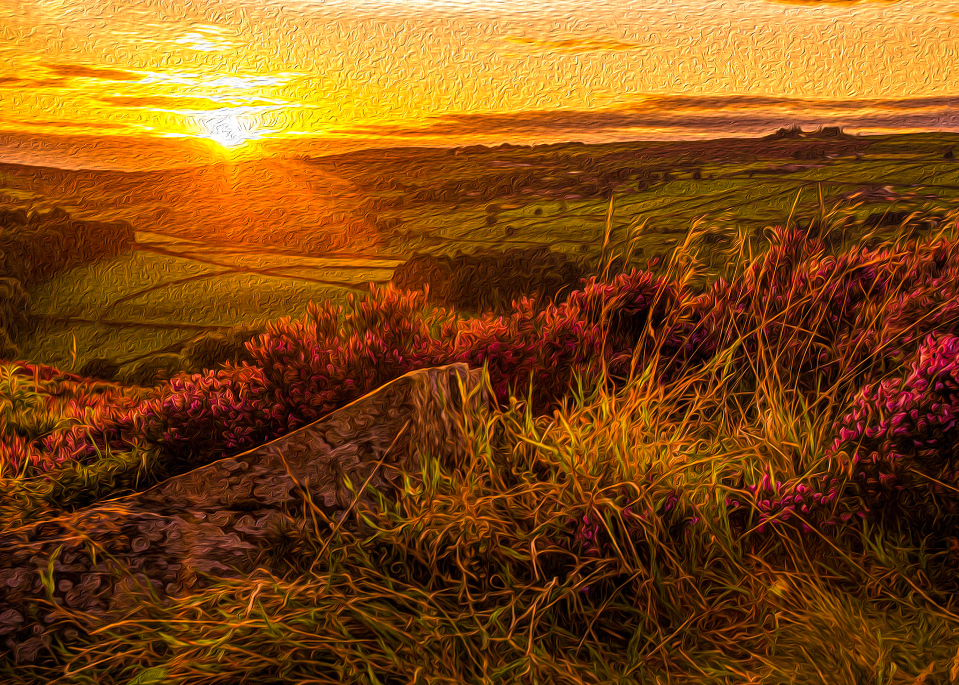 Peniston Hill Sunset