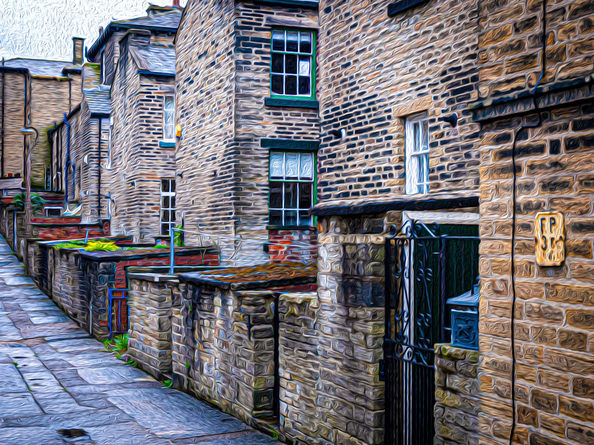Saltaire Back Street