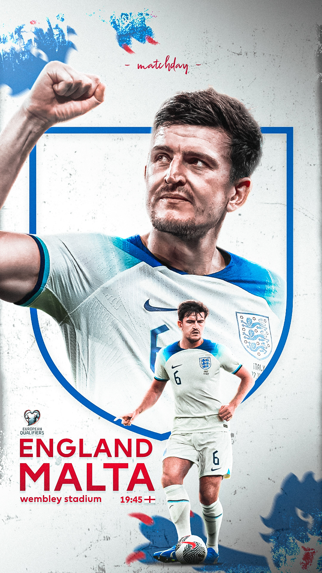 OFFICIAL MATCHDAY DESIGN FOR HARRY MAGUIRE