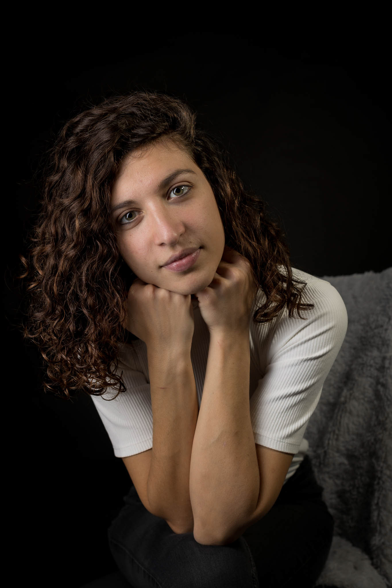 Caroline en studio