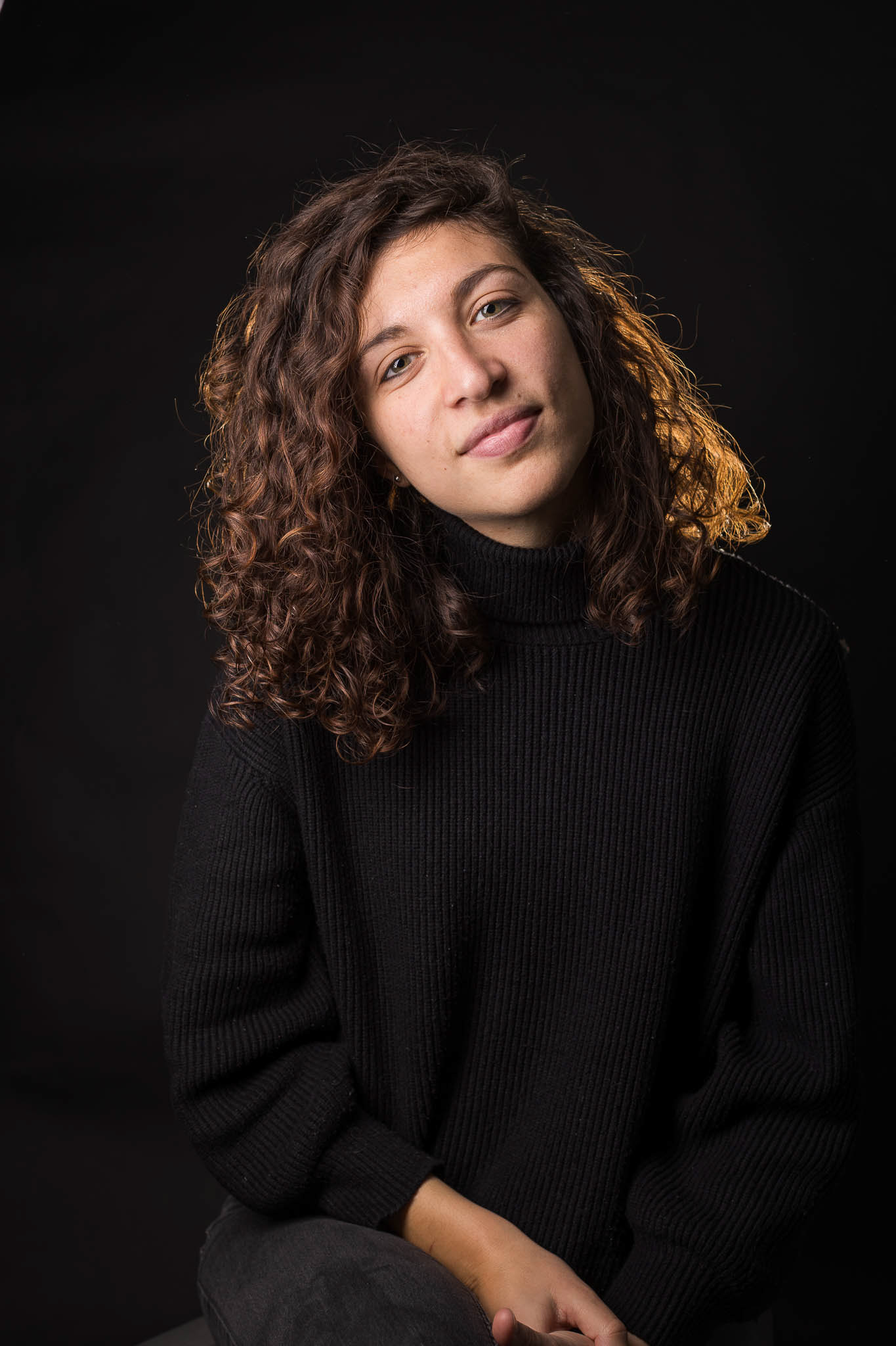 Caroline en studio