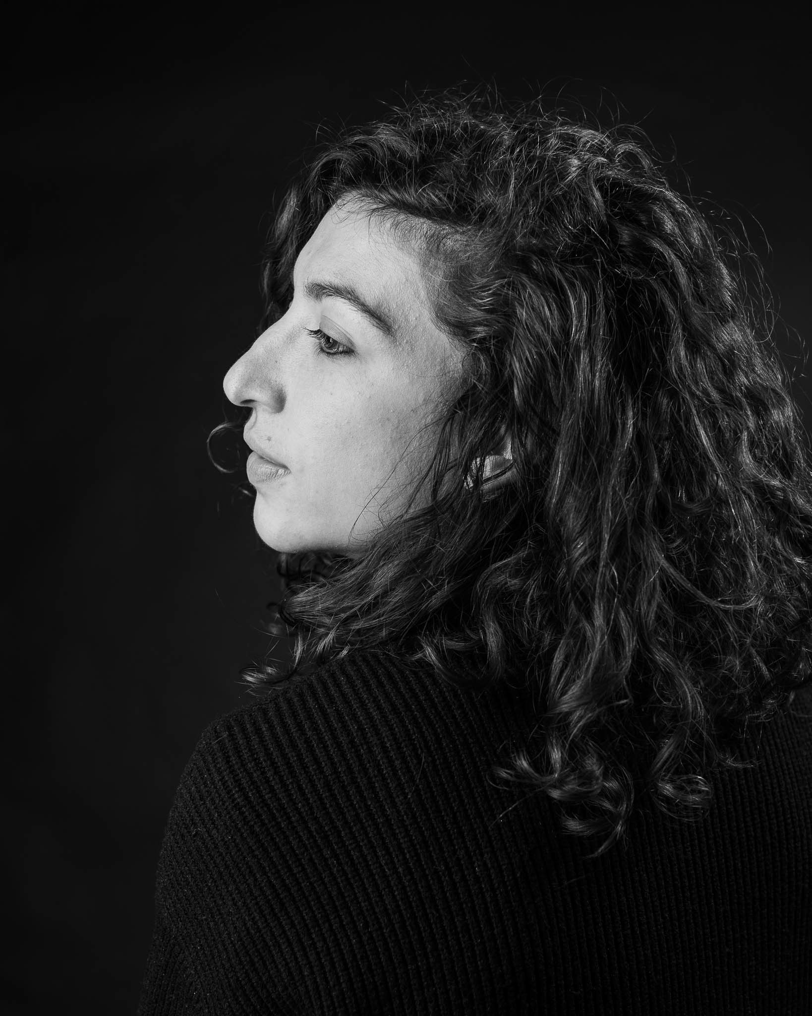 Caroline en studio