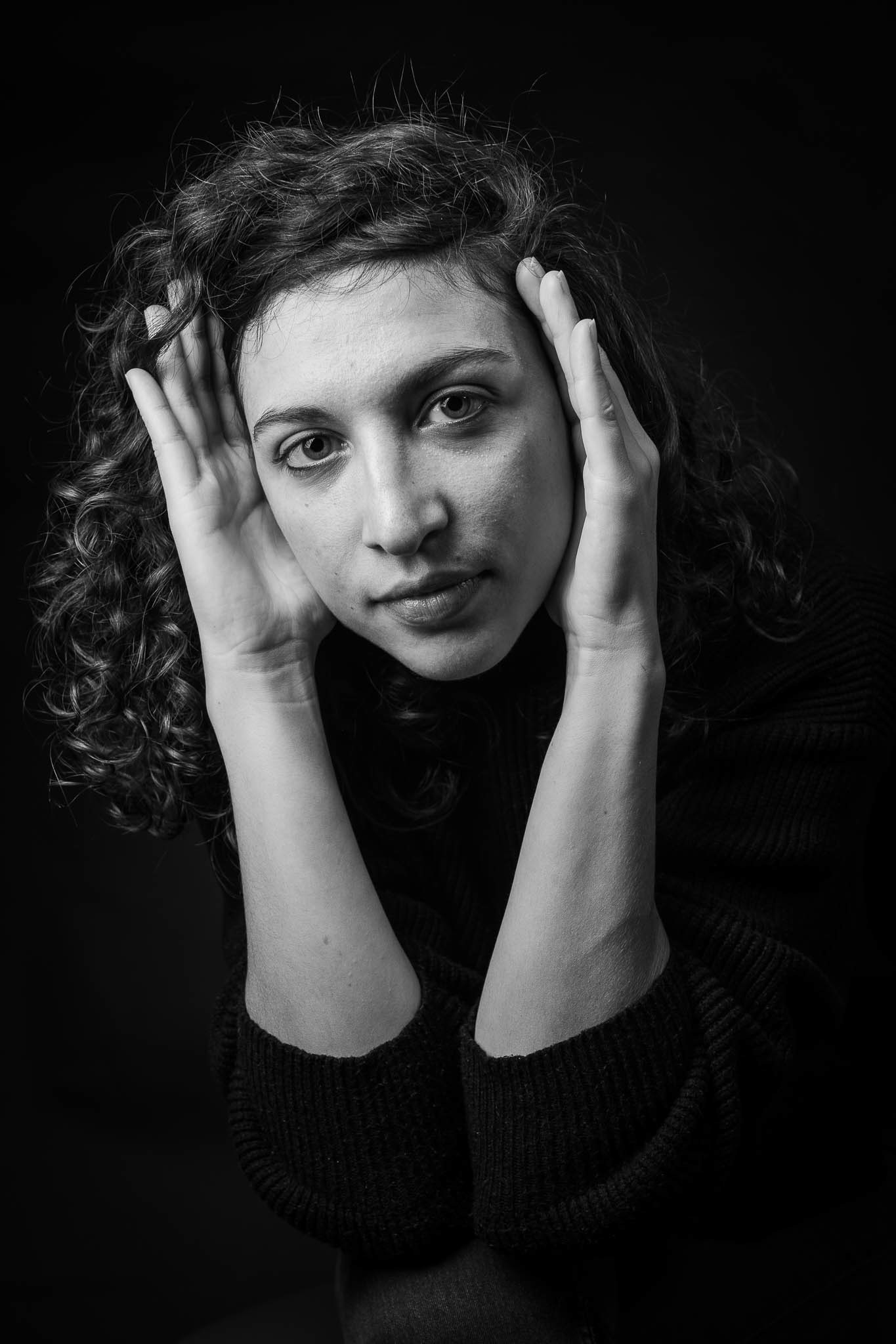 Caroline en studio