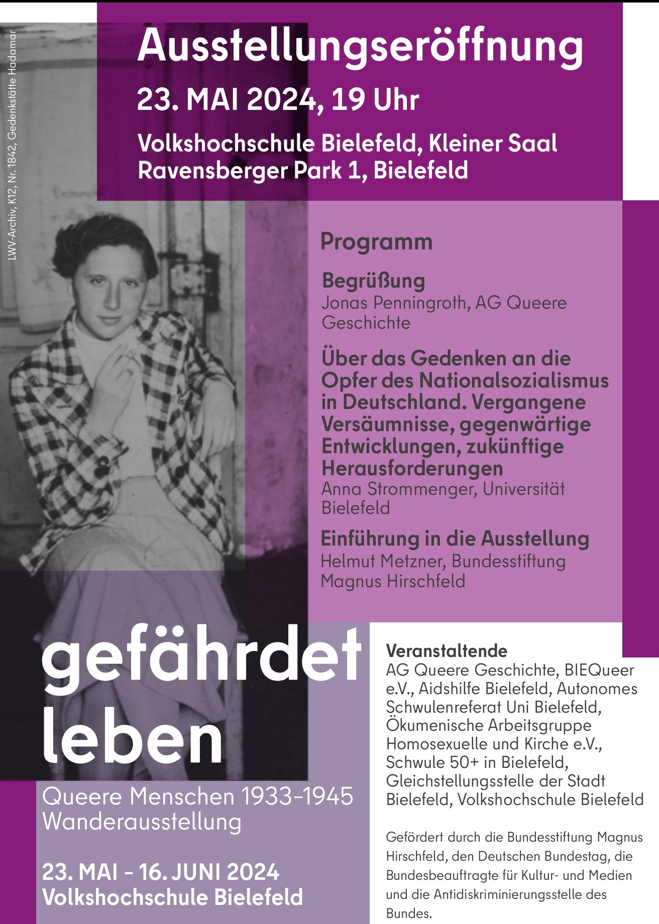 Das Plakat zur Ausstellung