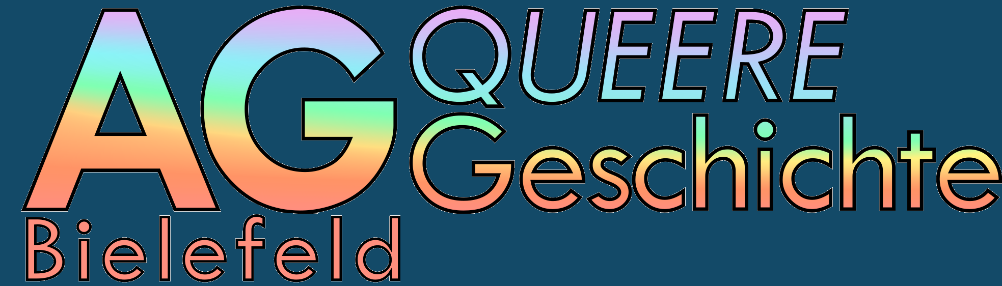 Logo der AG queere Geschichte Bielefeld
