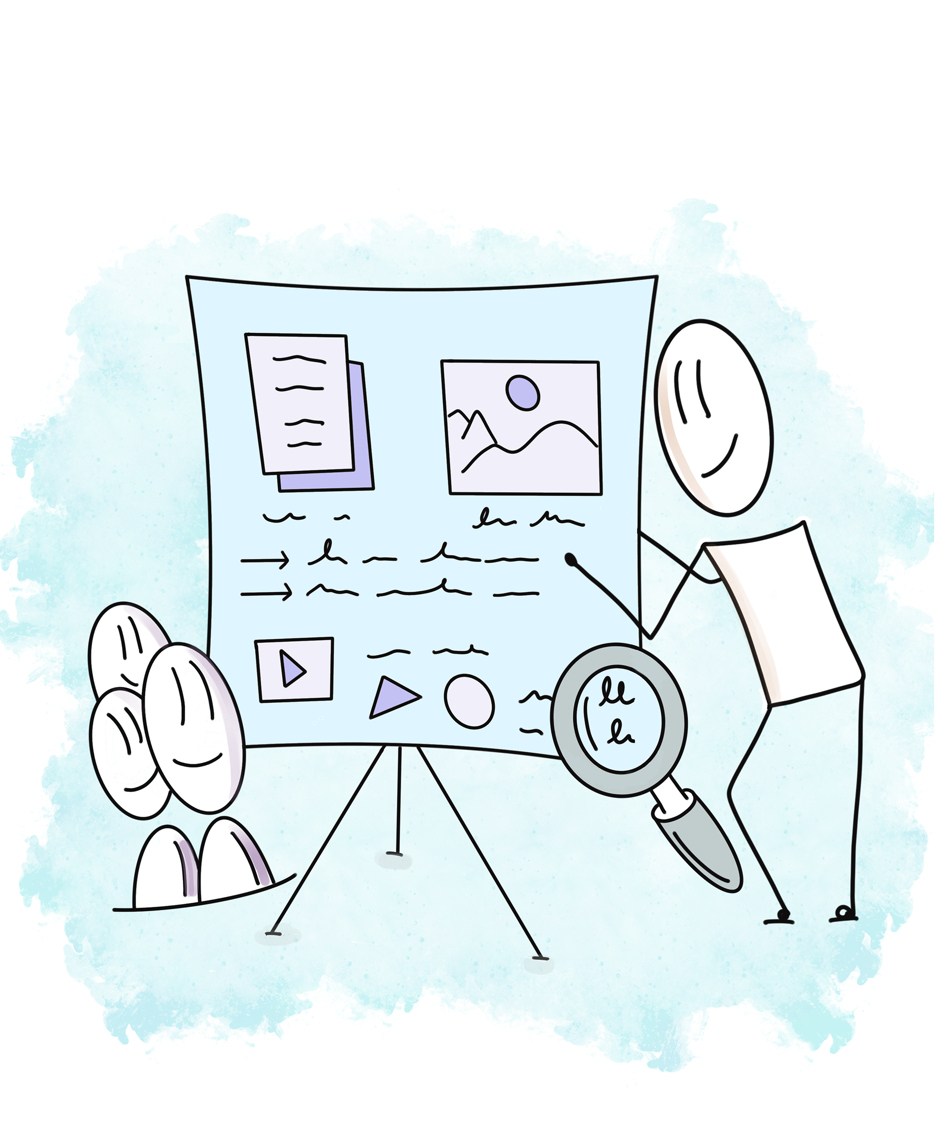 Illustration pour la formation "se familiariser avec la classe inversée"