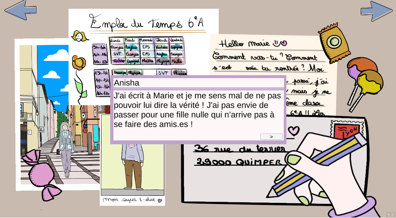 interface du jeu