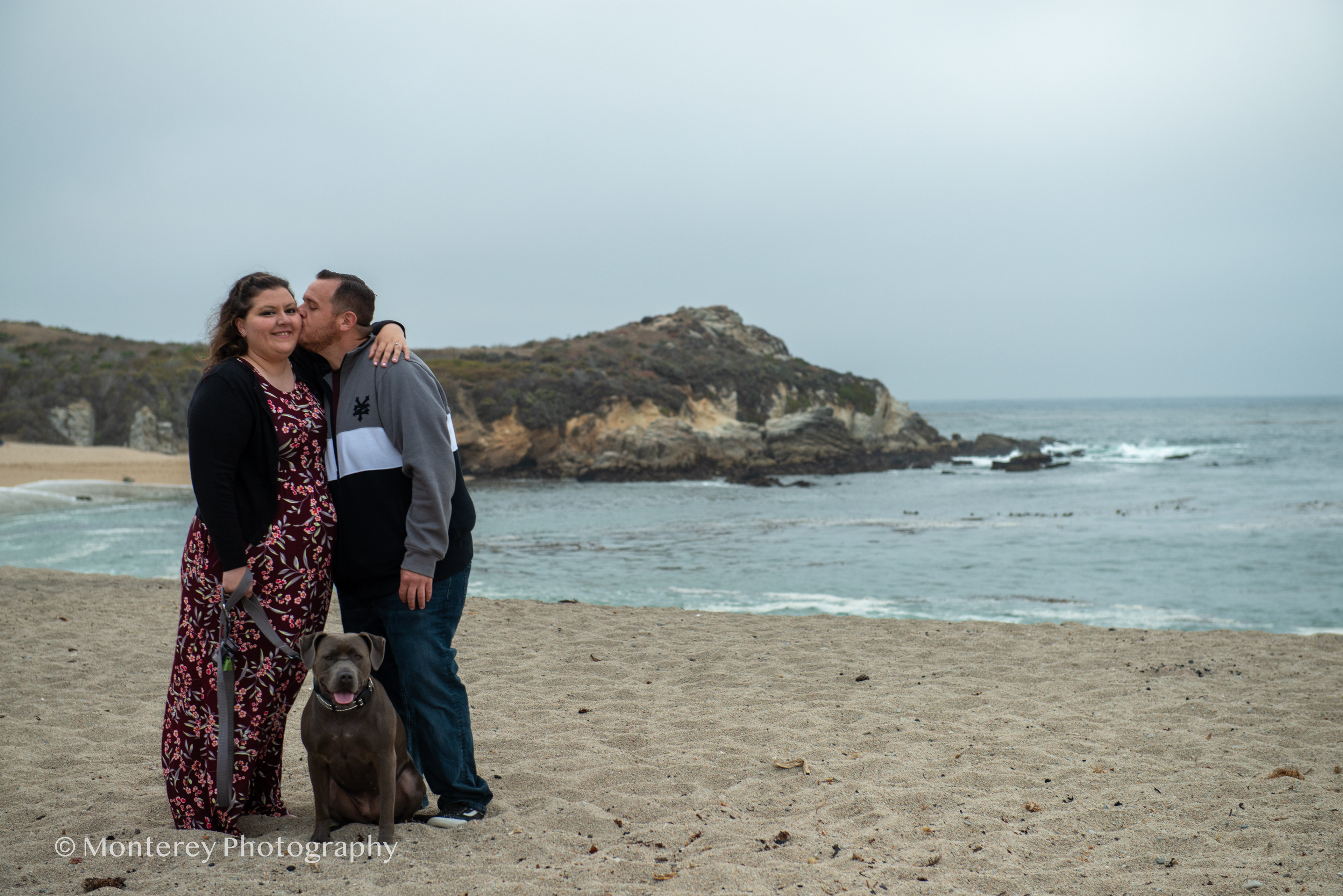Monastery Beach Engagement Session Photos