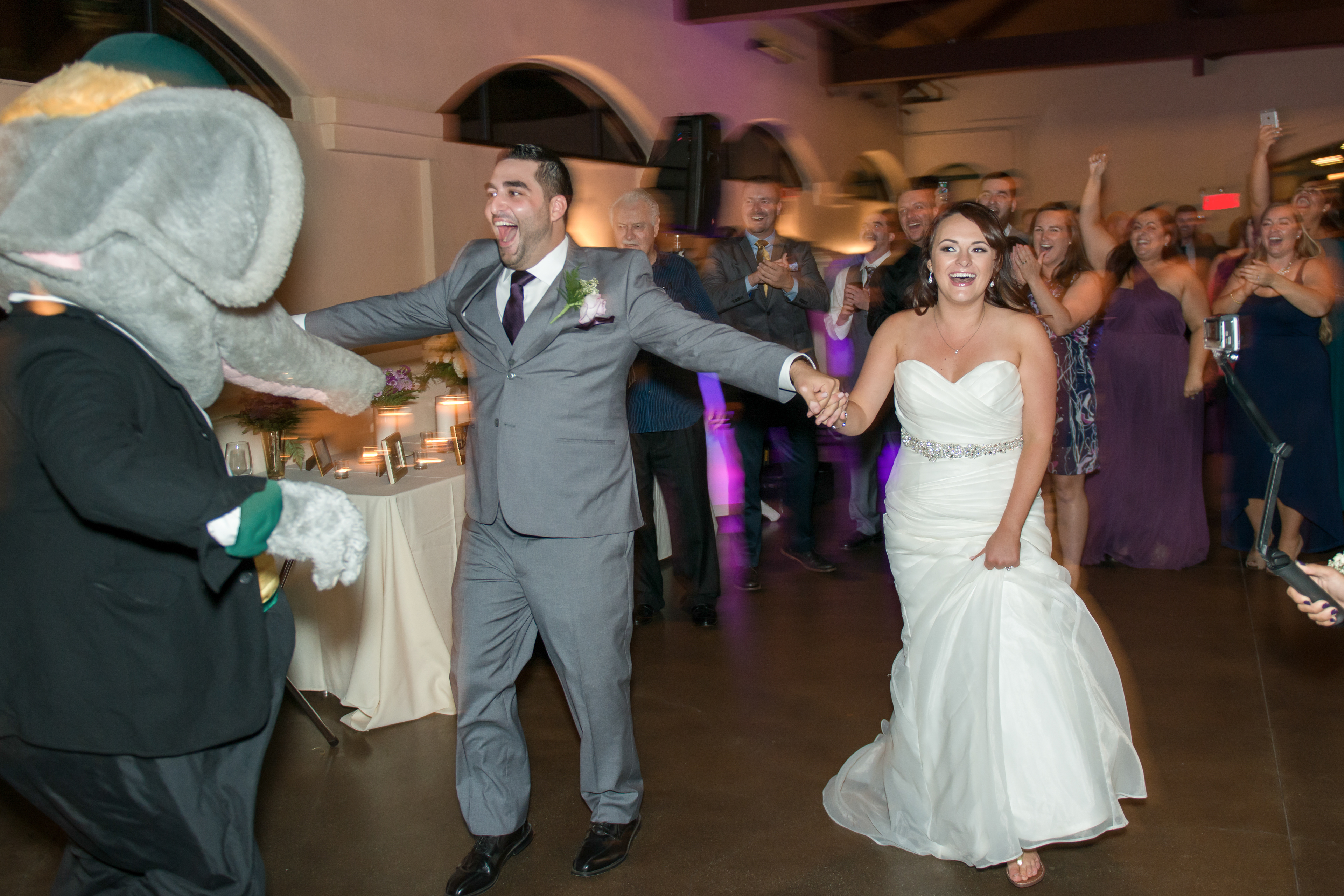 stomper crashes the party