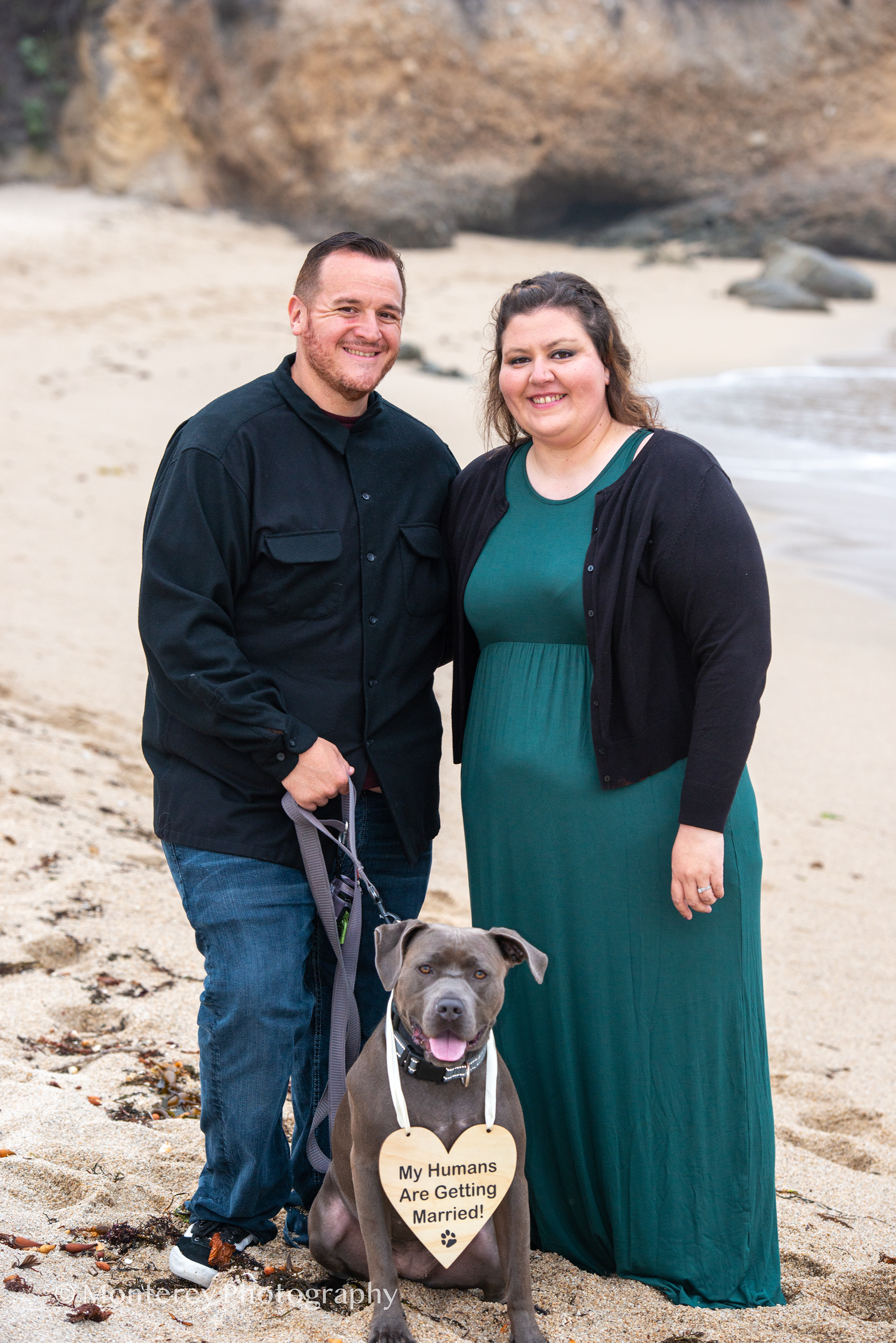 Monastery Beach Engagement Session Photos