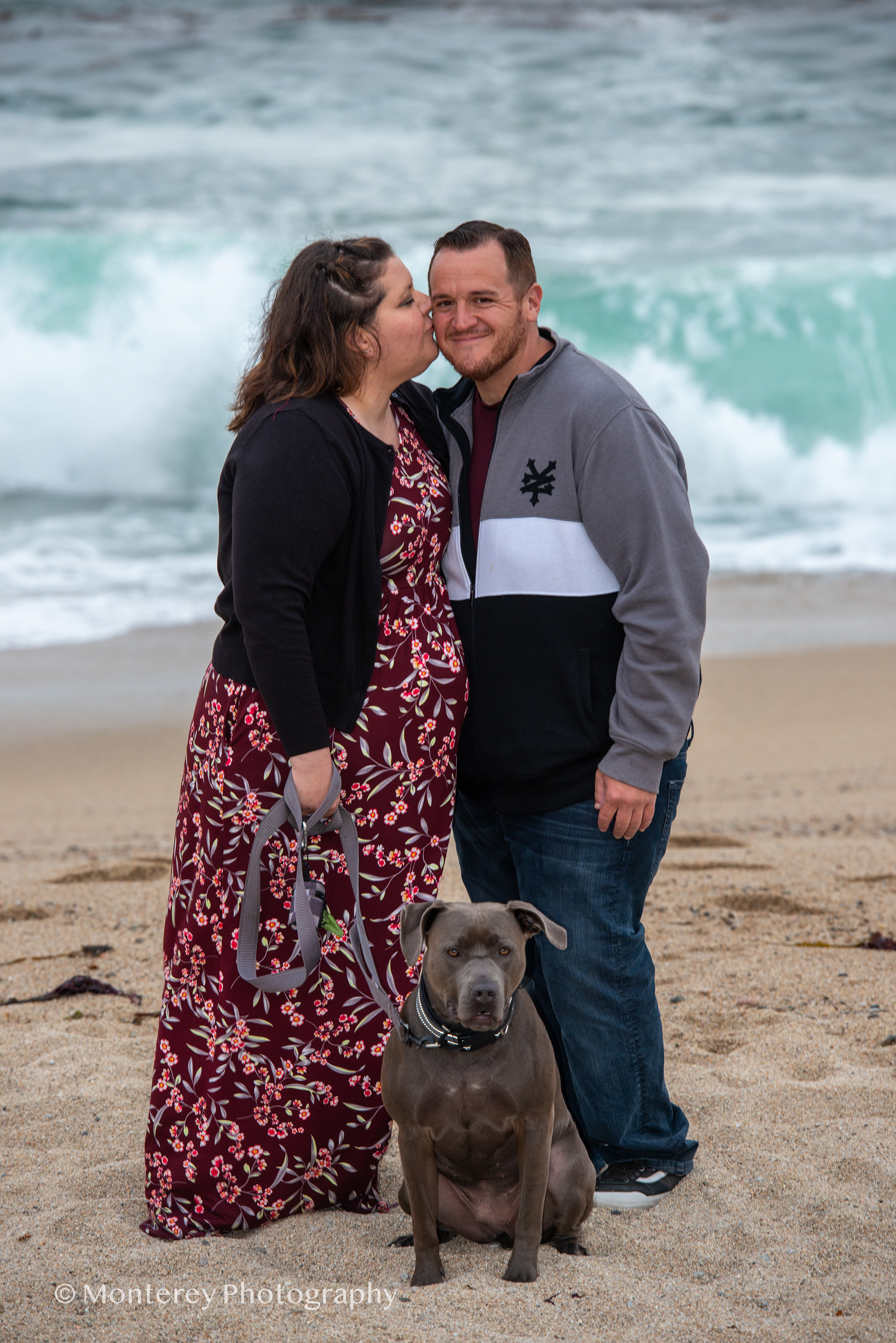 Monastery Beach Engagement Session Photos