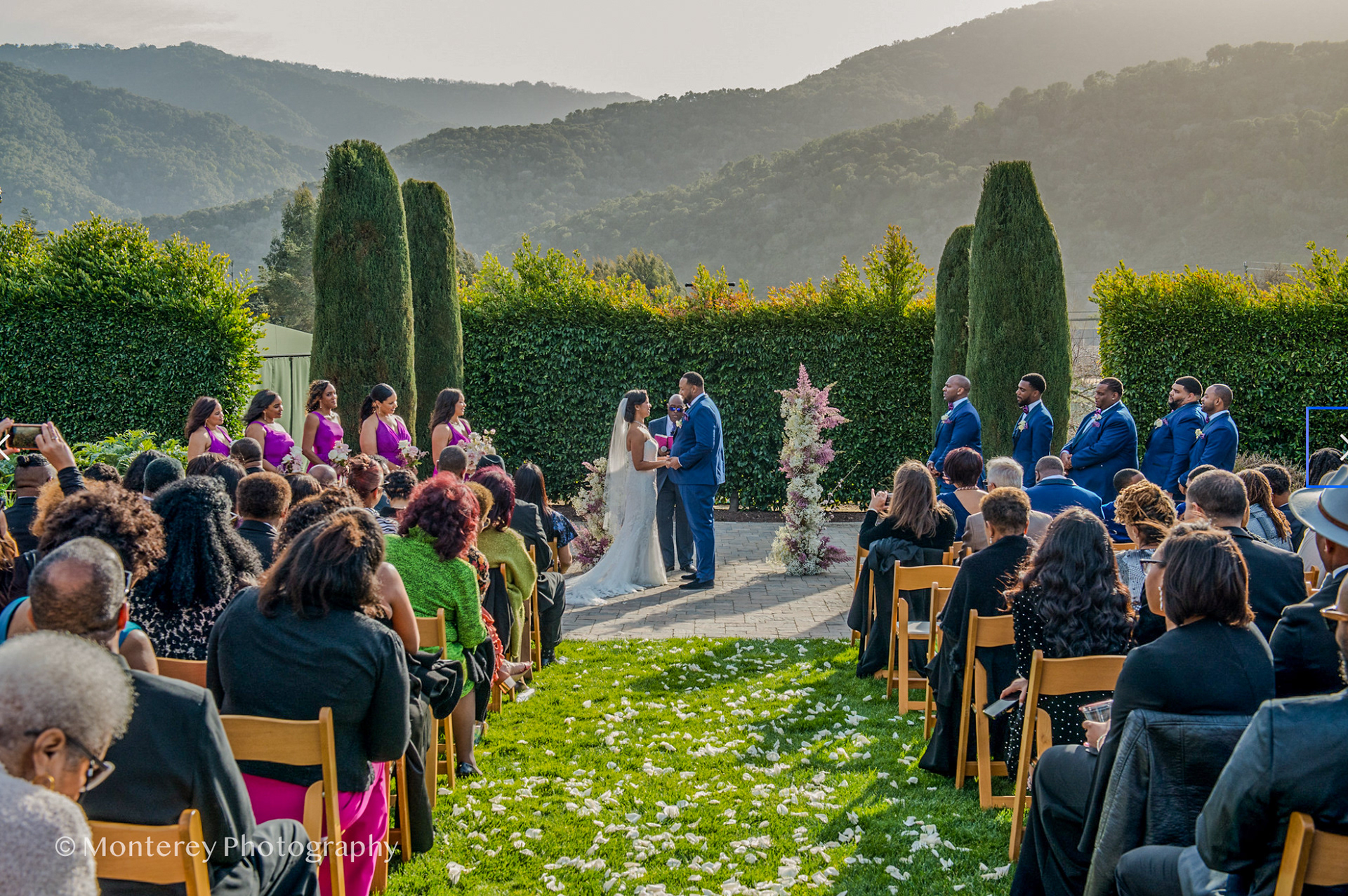 Bernardus Lodge and Spa Wedding Photos
