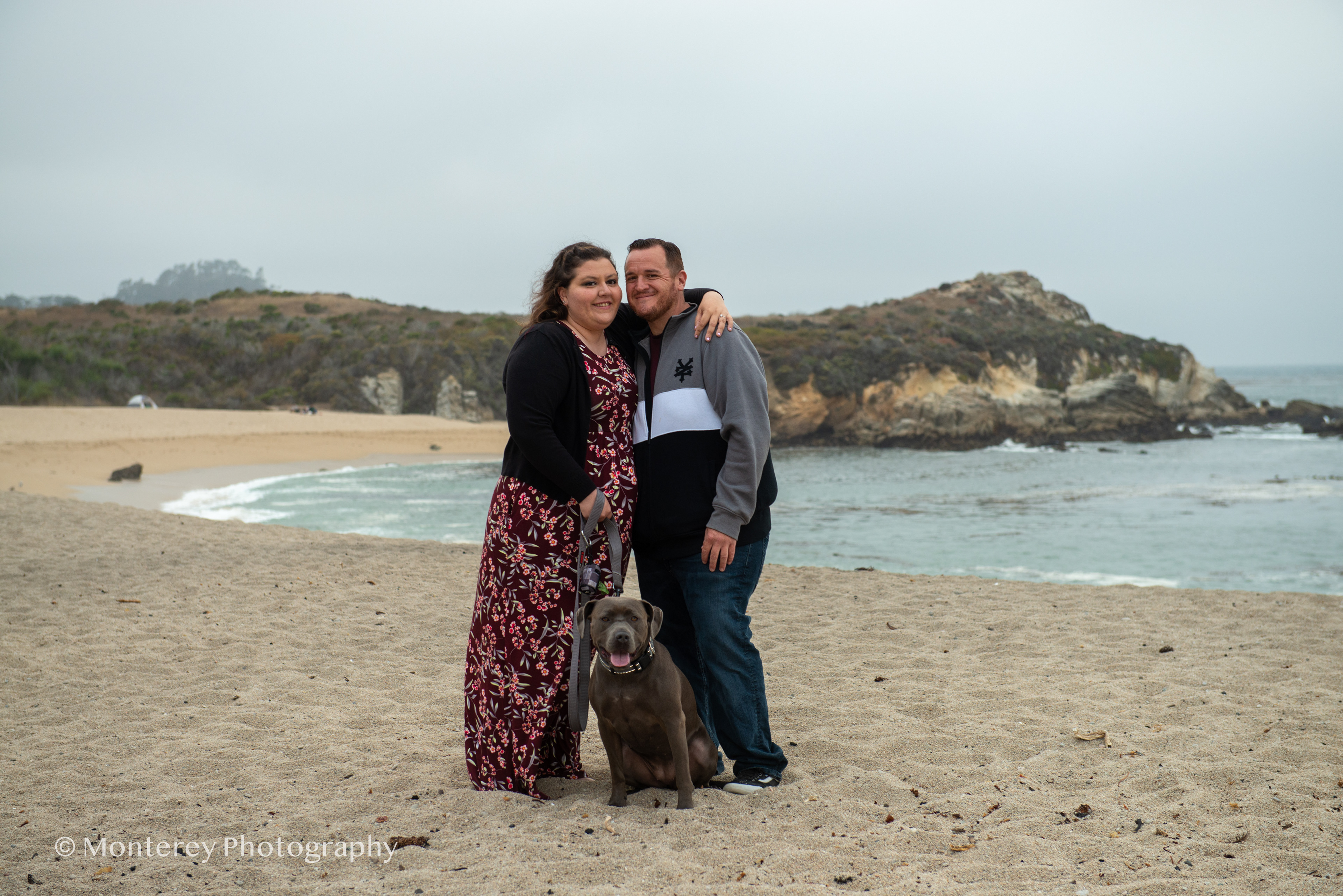 Monastery Beach Engagement Session Photos