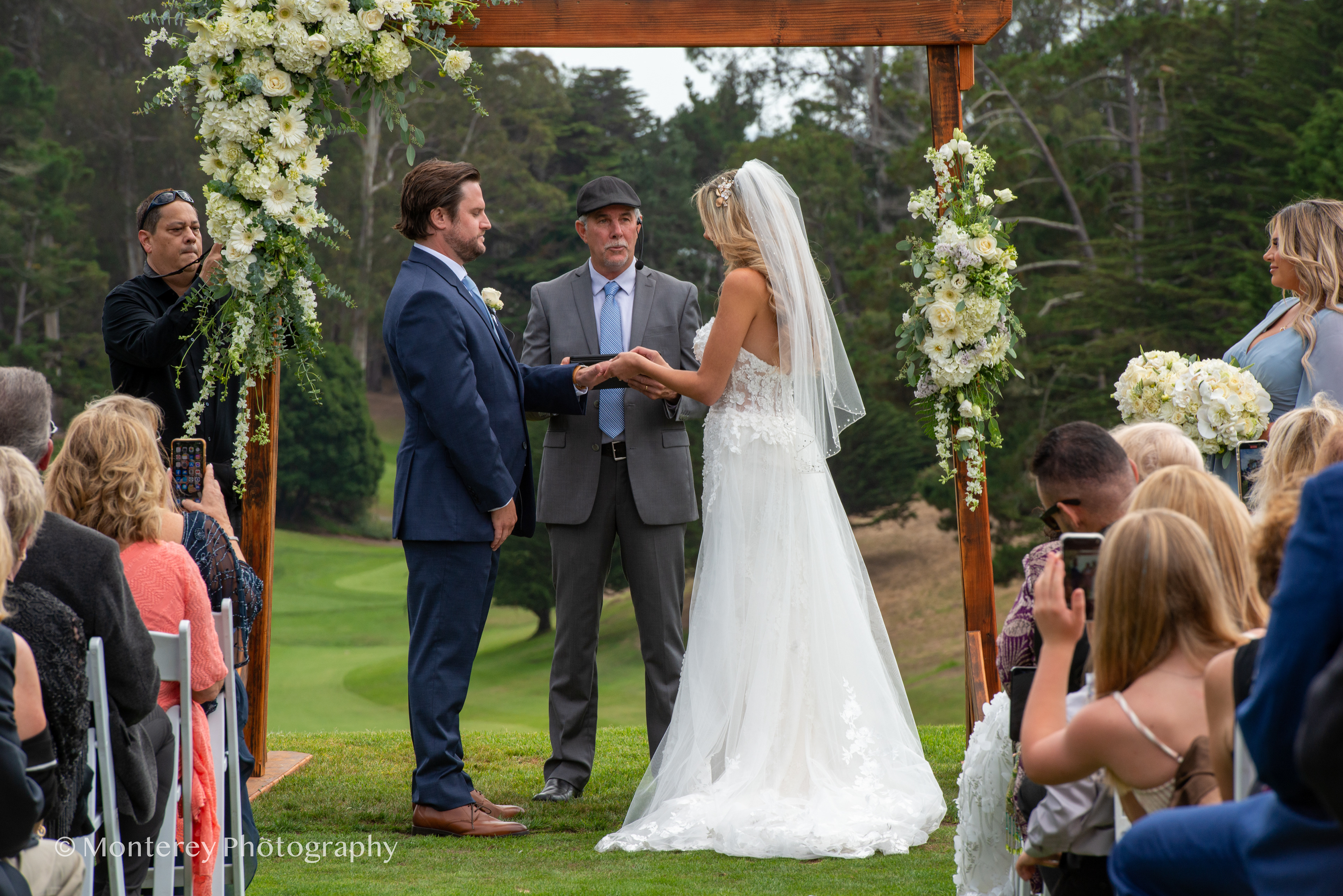 Seascape Golf Club Wedding Ceremony Photos