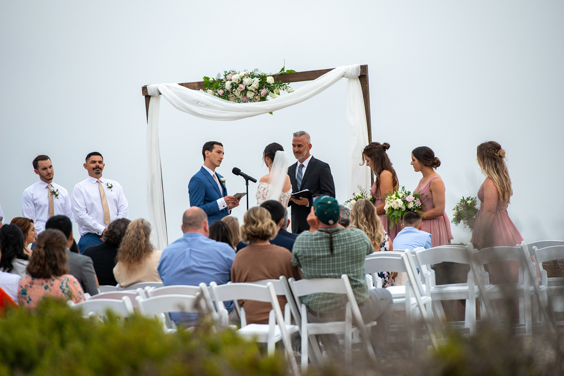 Ceremony at Monastery Beach