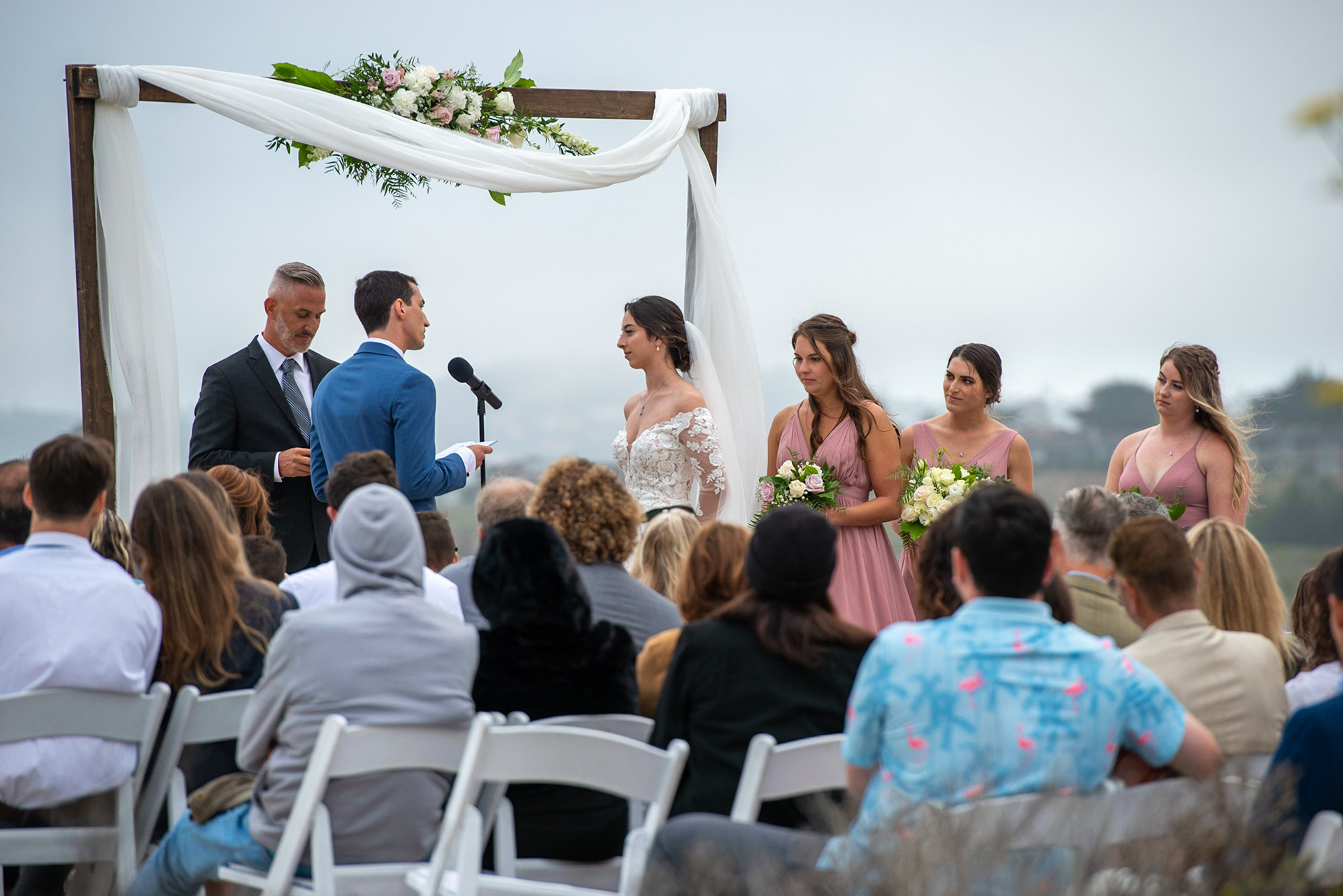Ceremony at Monastery Beach