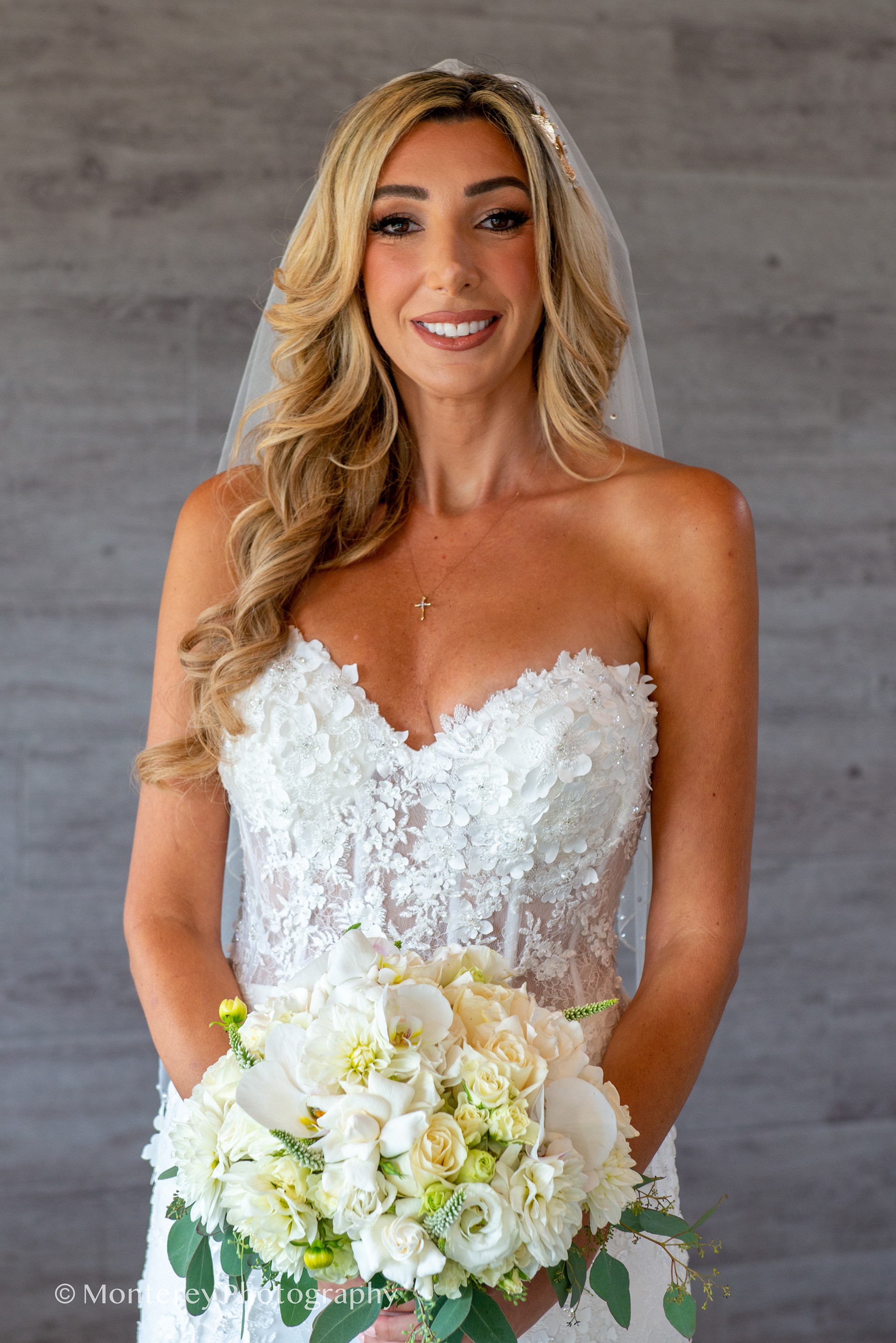 Wedding ceremony at Seascape Golf Club Aptos with ocean views