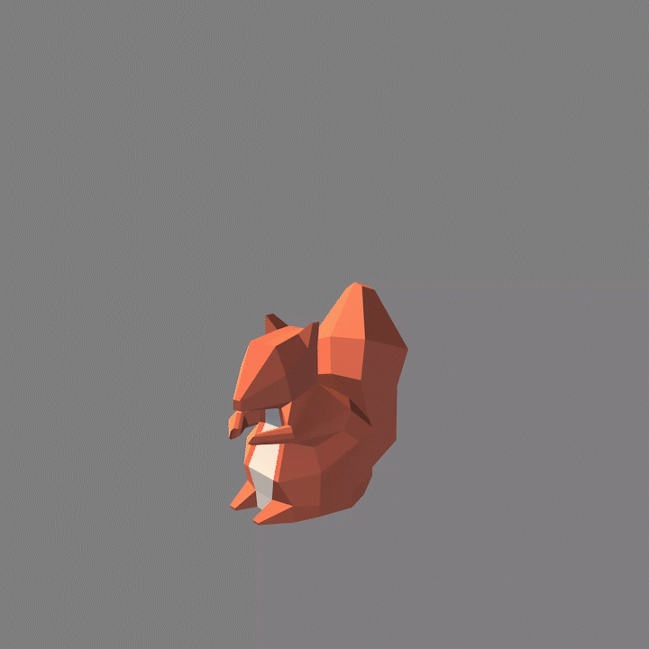 Squirrel Appearing