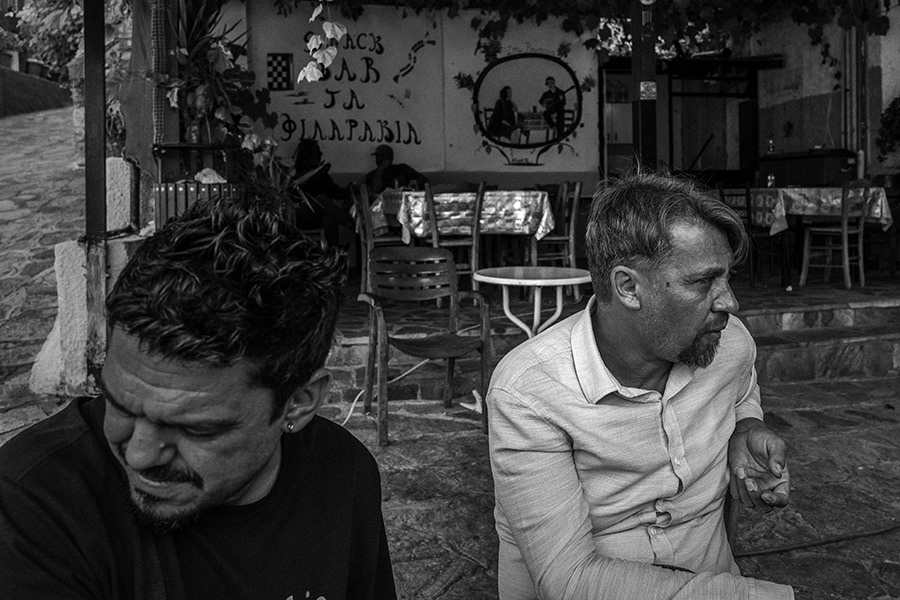 Ta Filarakia, an old tavern of about 140 years old, is located on the hills of the old village of Vathy. Samos in Greece,2024