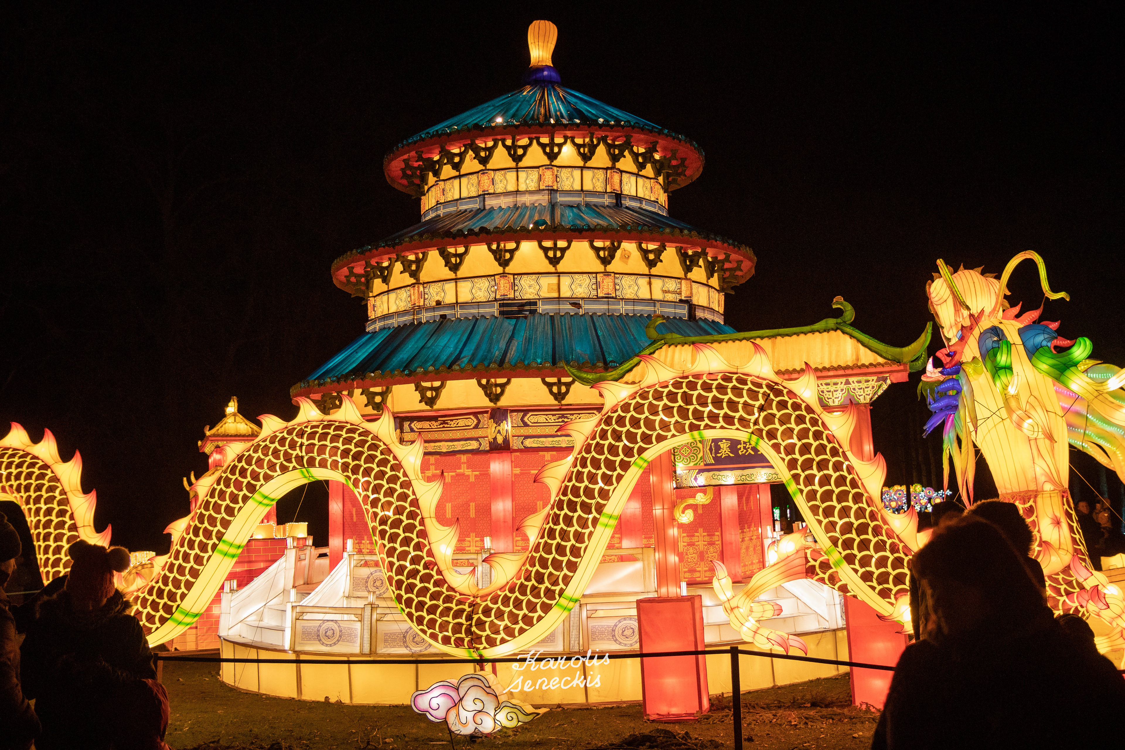 Pakruojis Manor Chinese Lanterns 2019