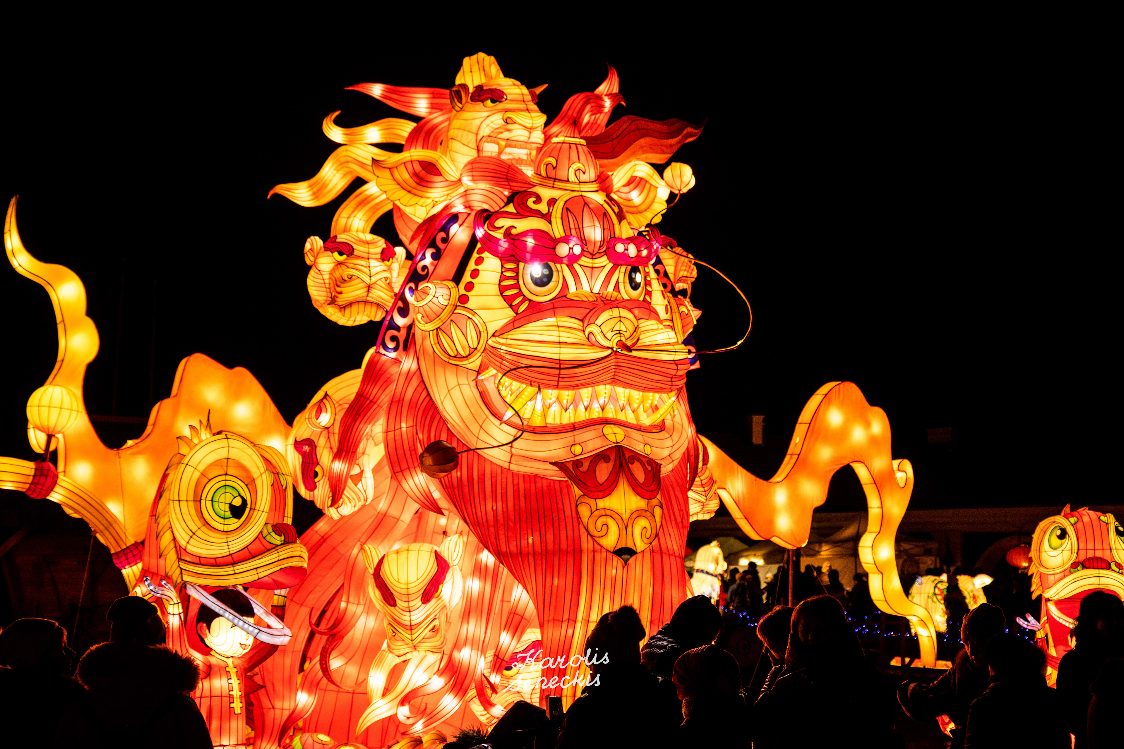 Pakruojis Manor Chinese Lanterns 2019