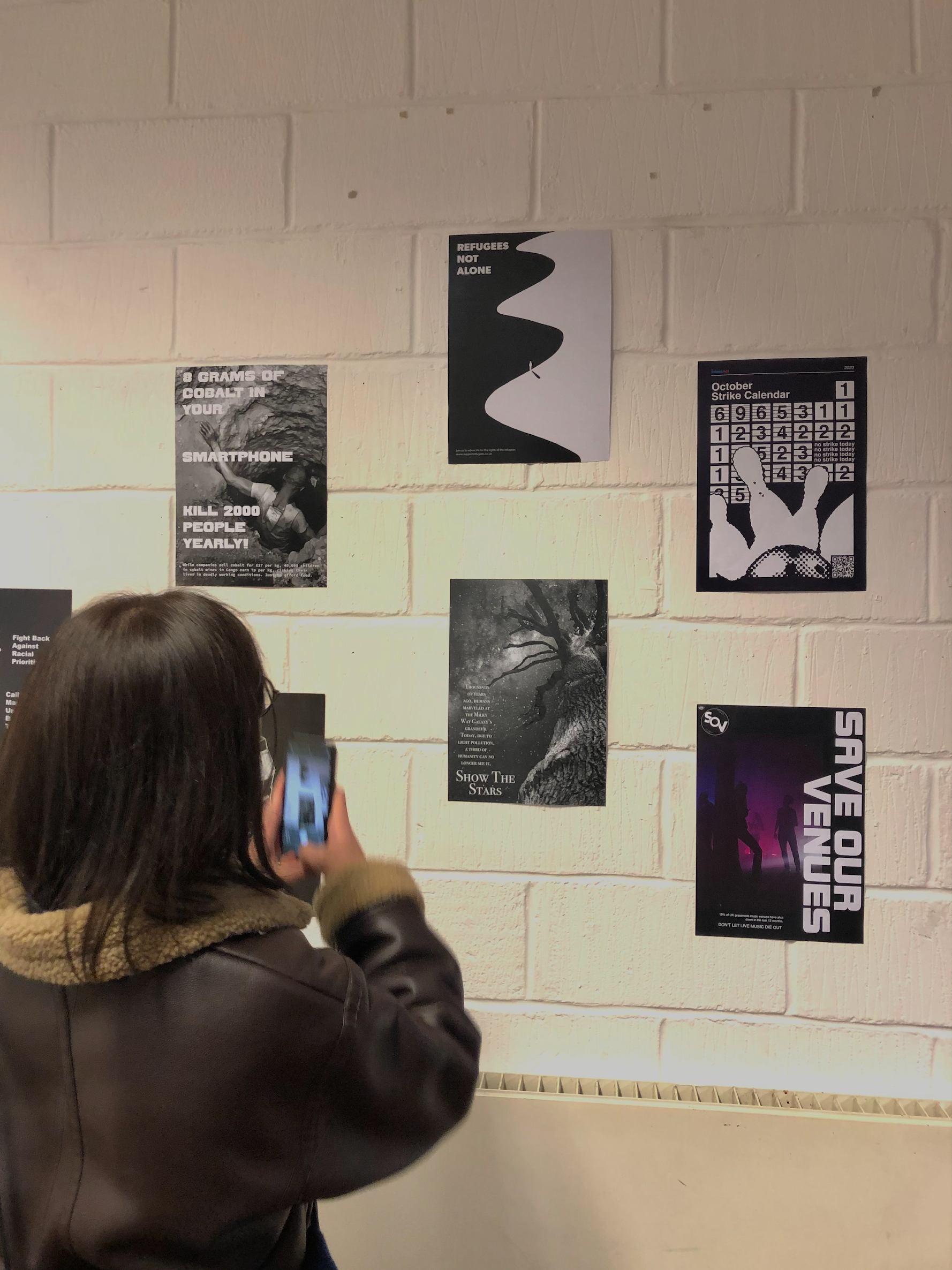 Snapshot from an exhibition