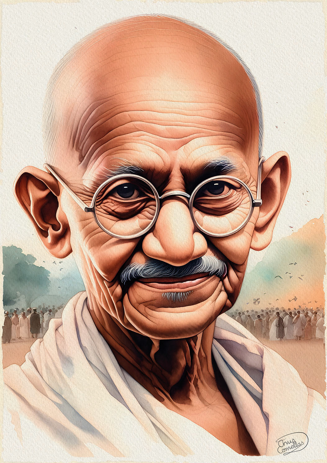 La Serenidad de Gandhi