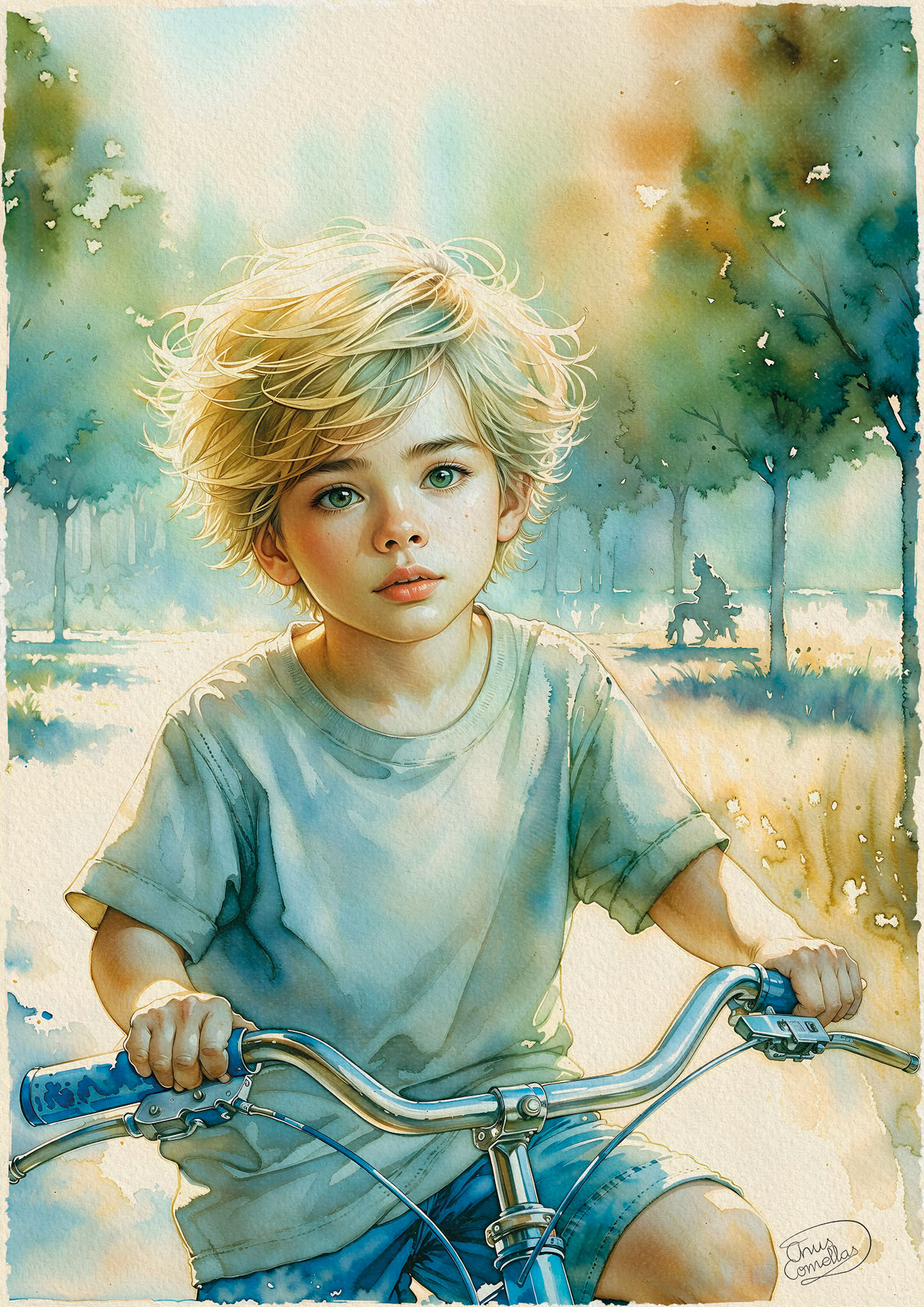 Pedaleando por el Parque