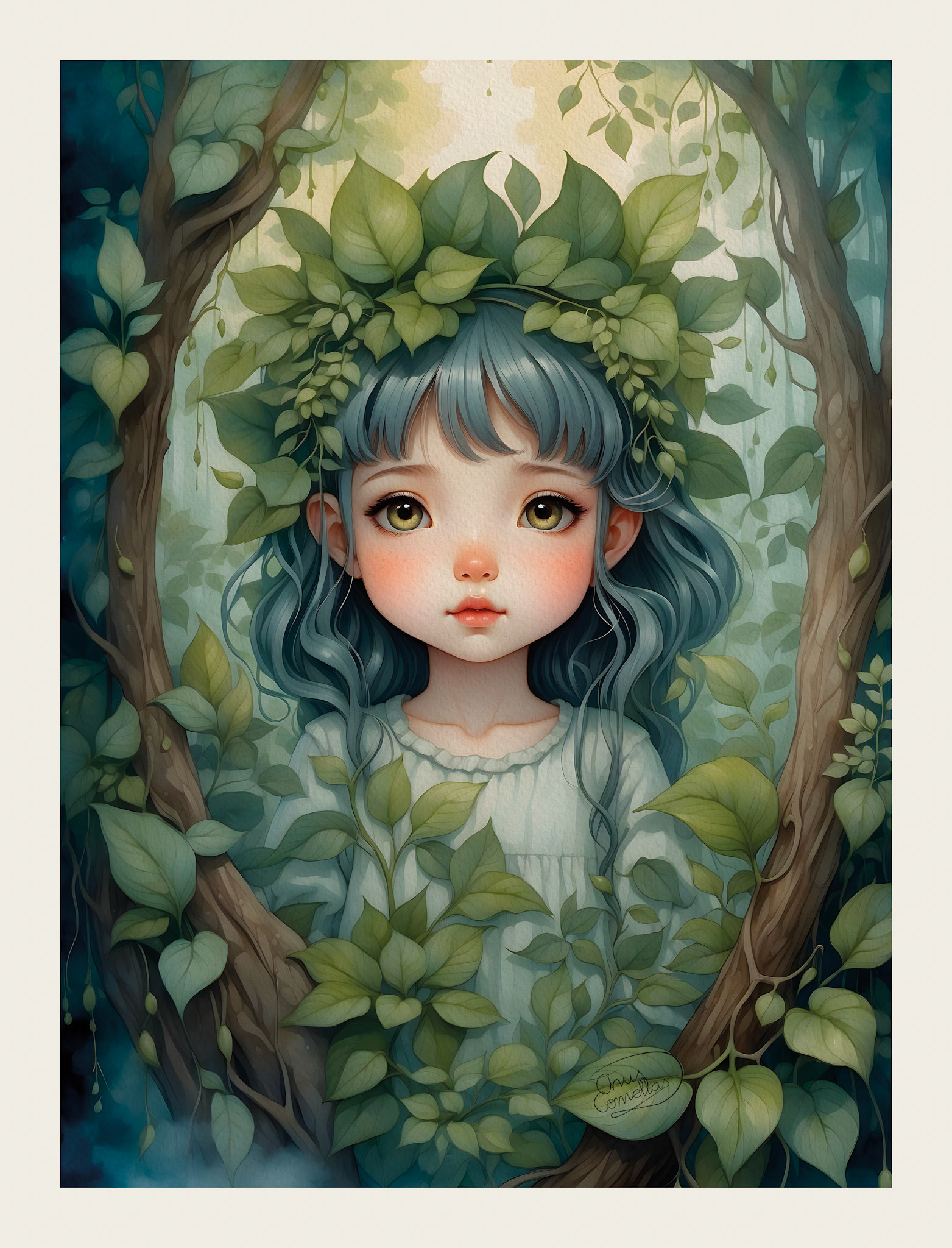 La Flor en su Mirada