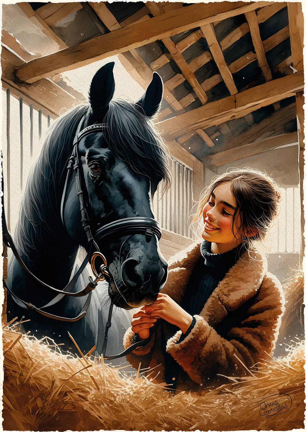 Entre heno y susurros