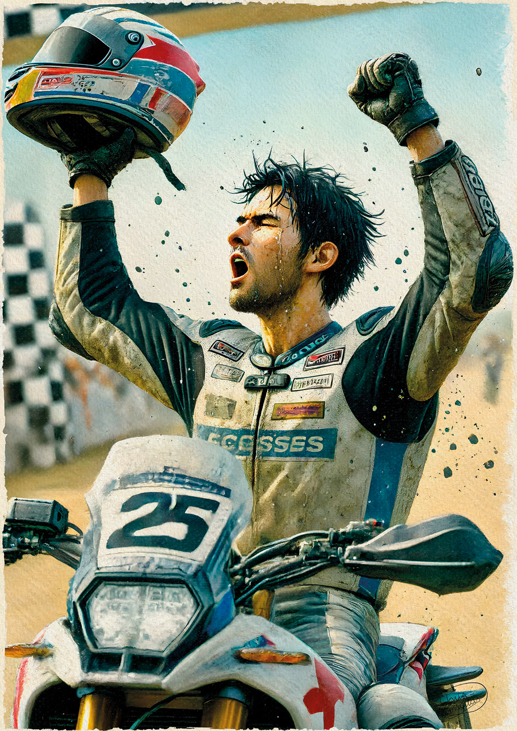 Triunfo sobre ruedas