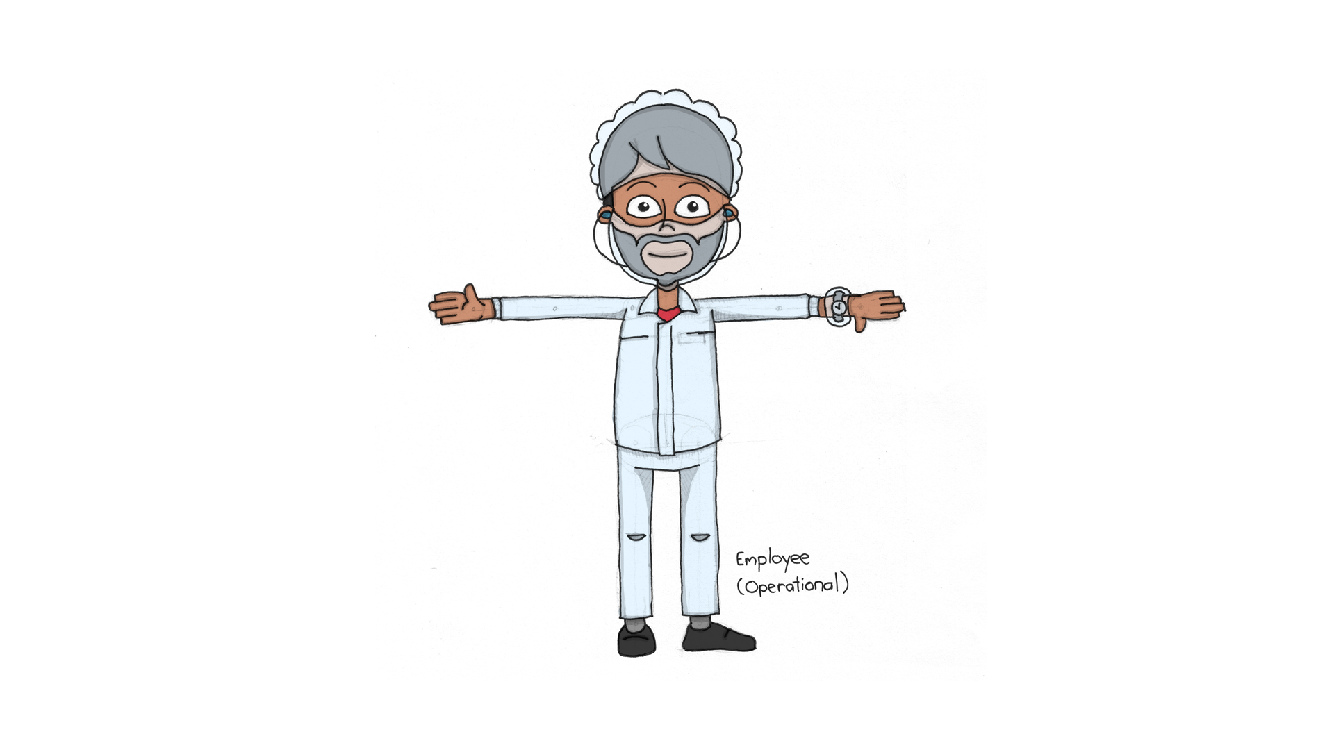 Character Design - Operational Employee