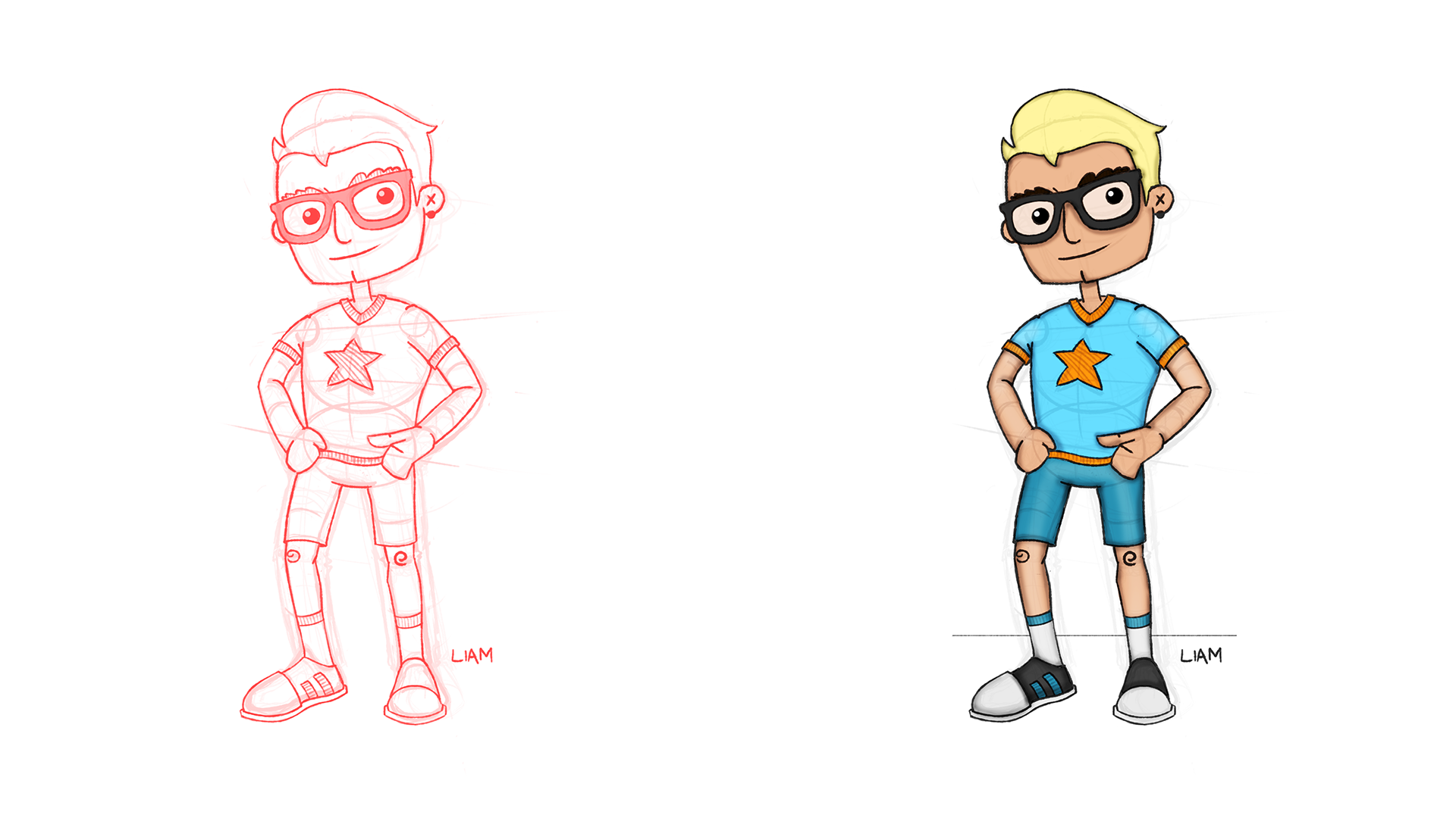Character Design - Liam
