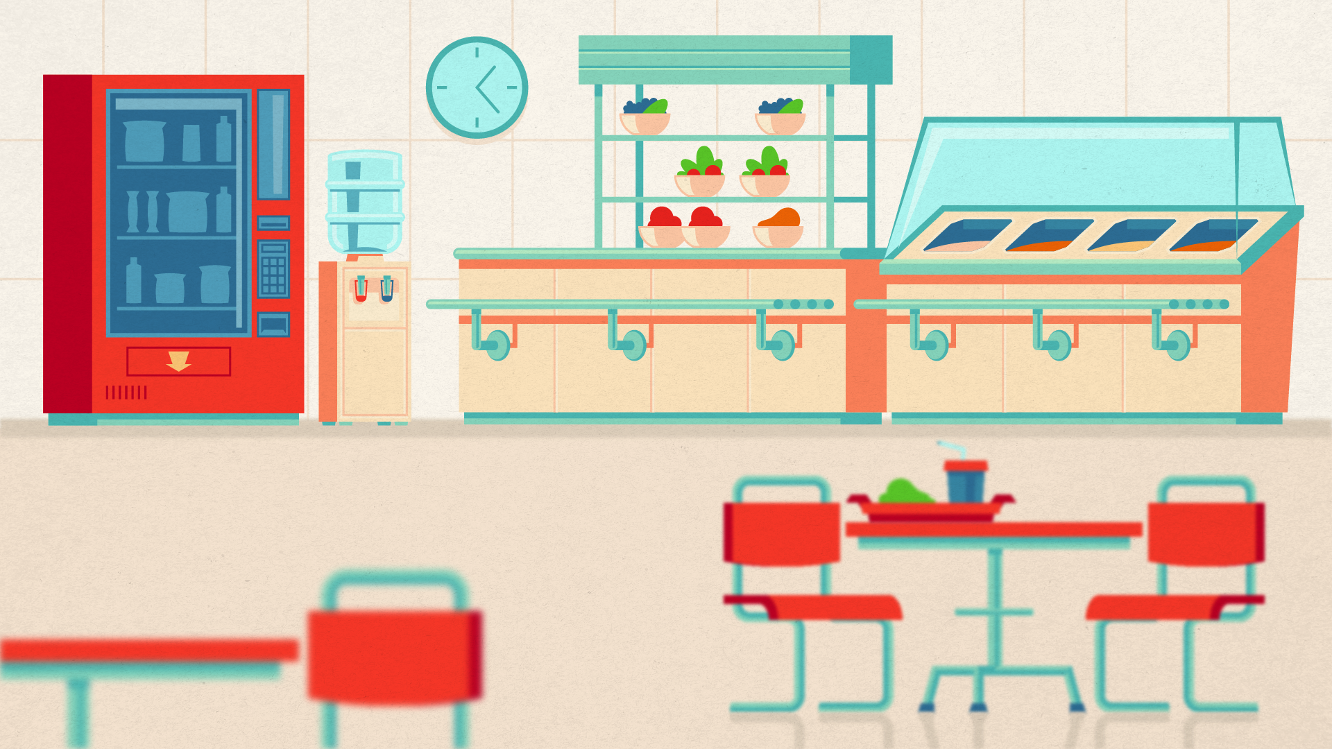 Set Design - Canteen