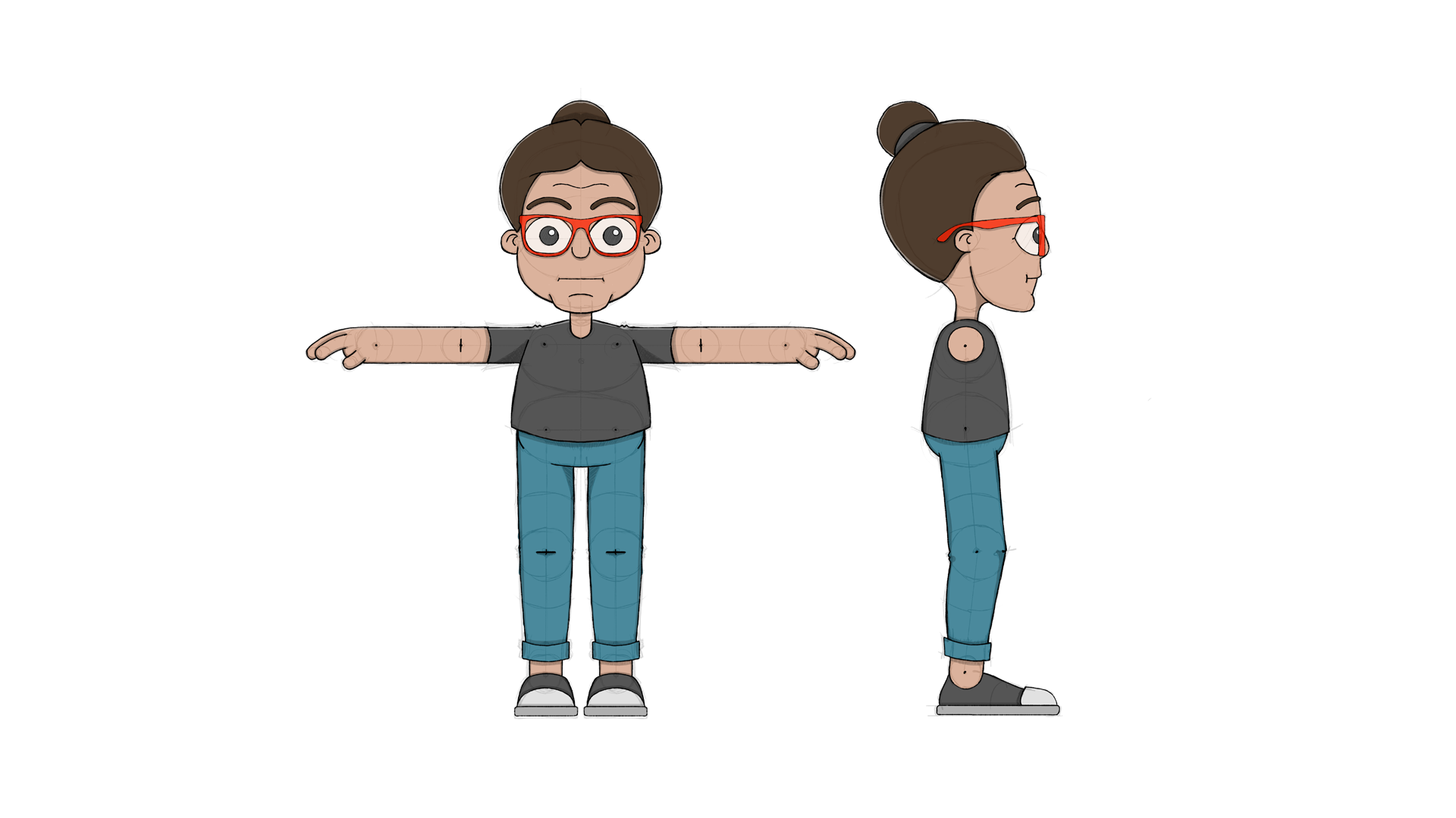 Character Design · Orthographic