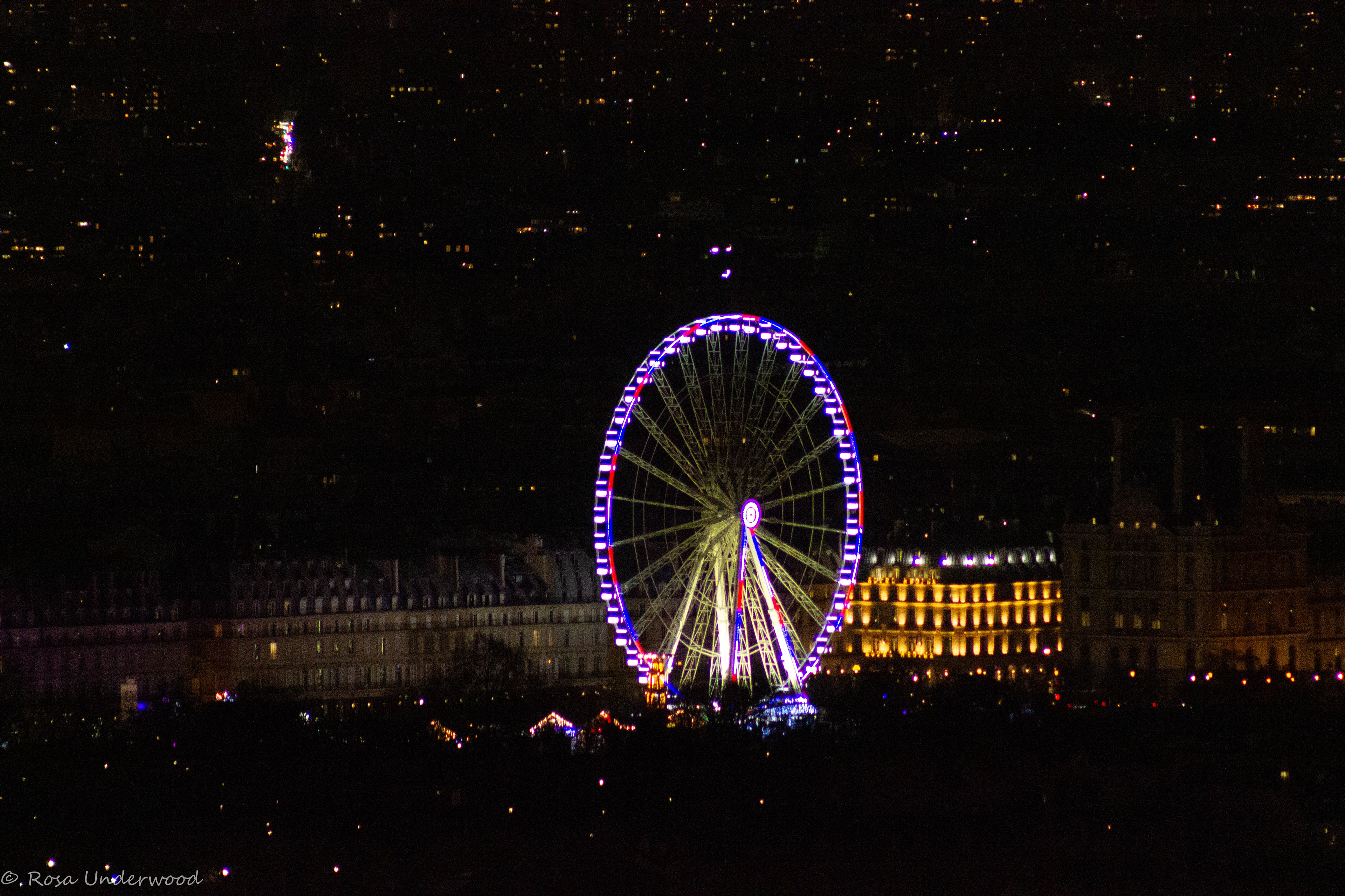 A view from the Eiffel Tower