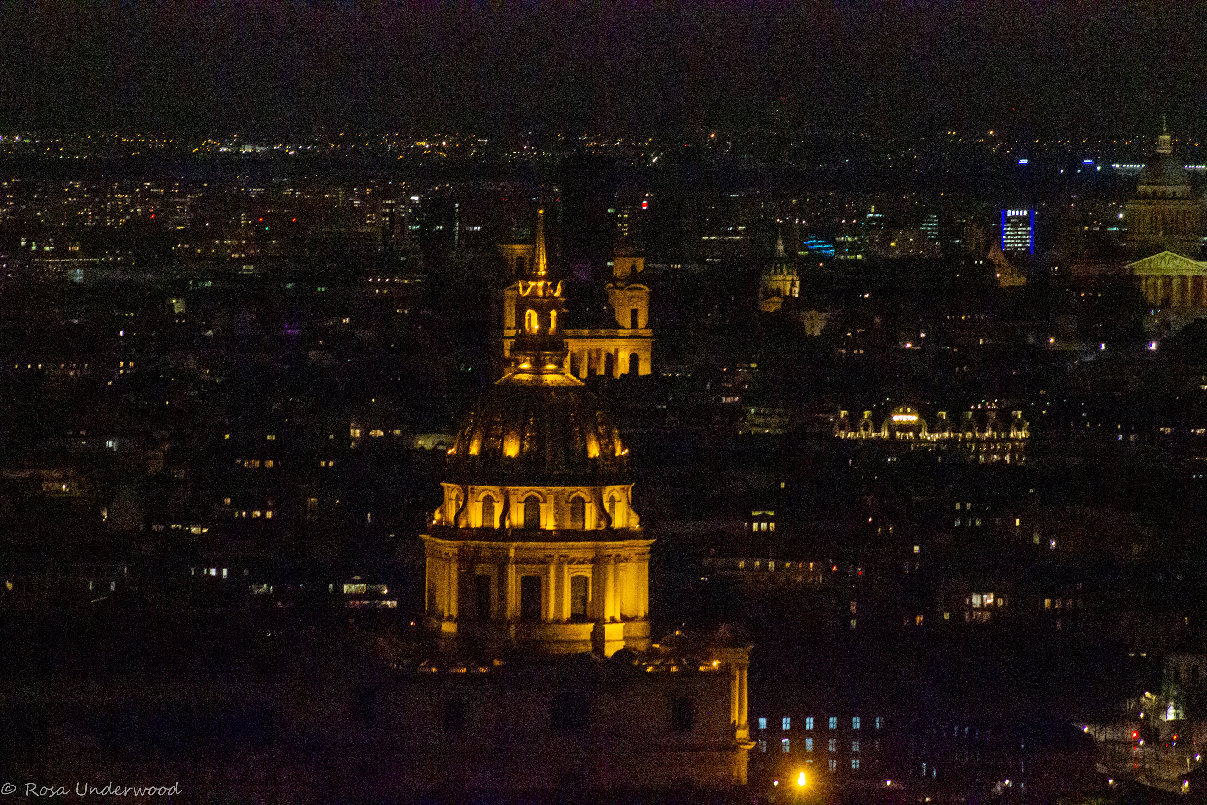 A view from the Eiffel Tower
