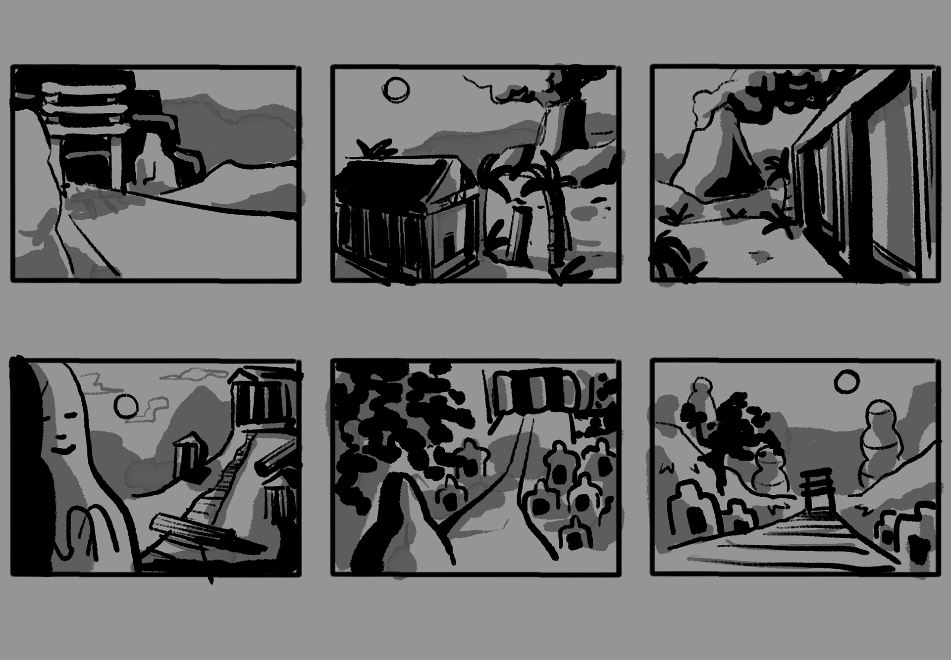 B/W Thumbnails