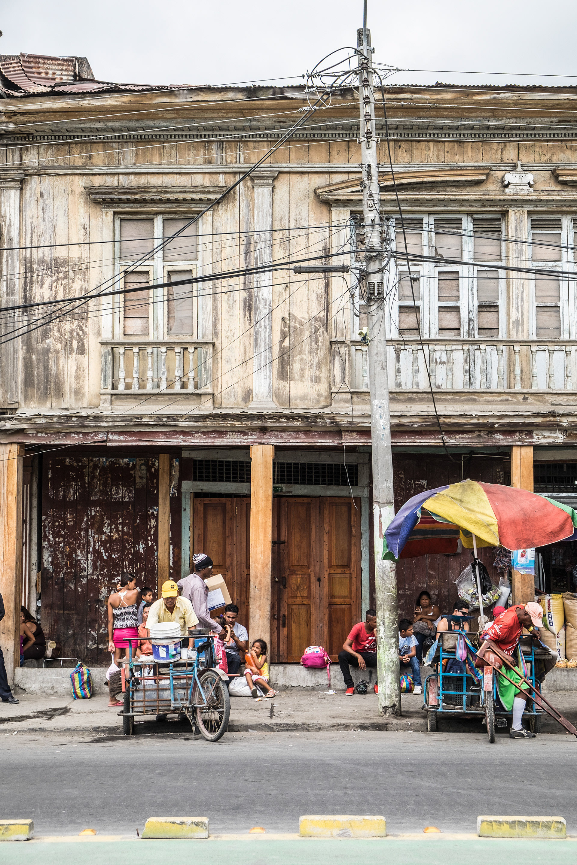 Old Colonial Buildings, Esmeraldas