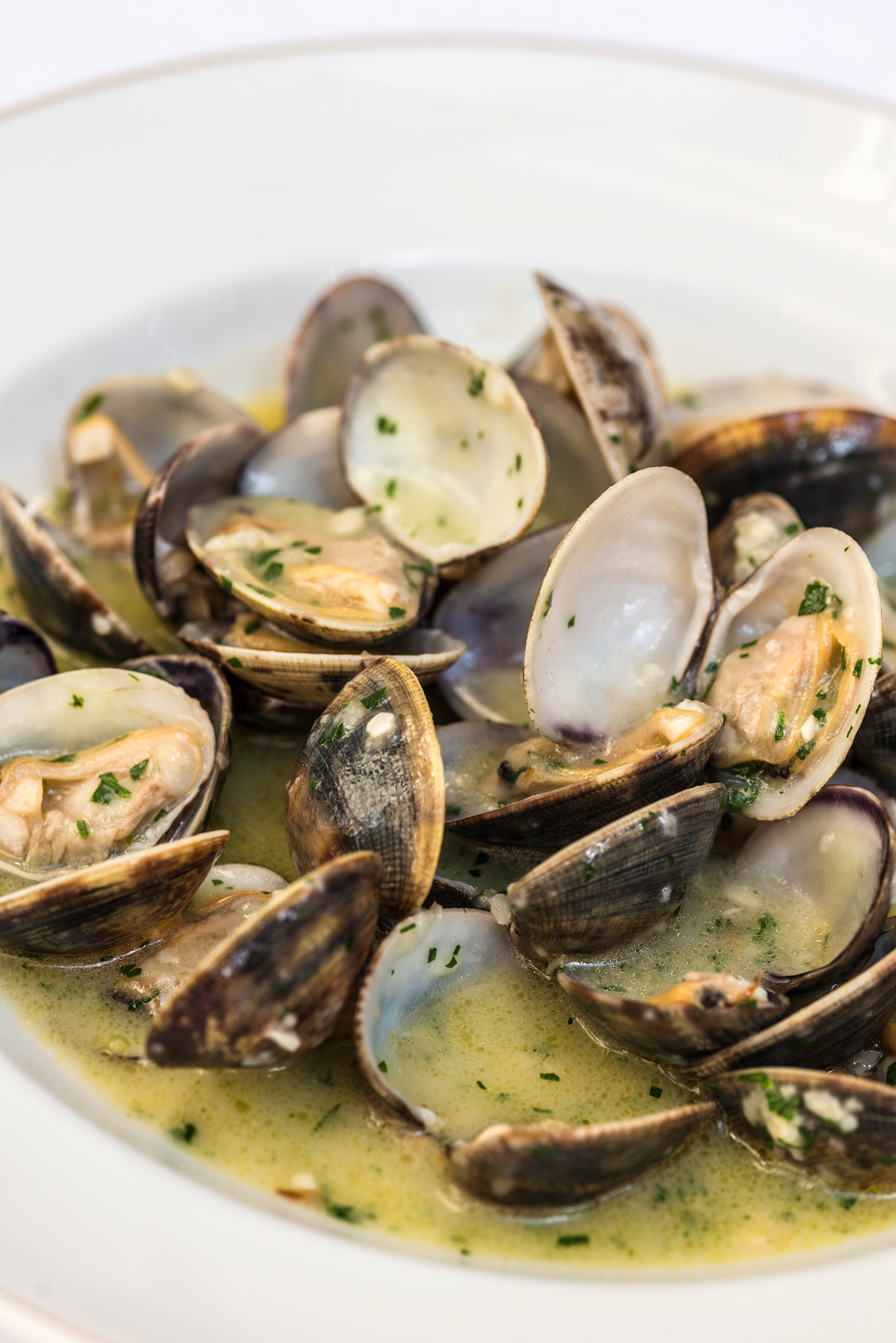 Clams in Green Sauce at Paradore Gil Blas, Santillana Del Mar