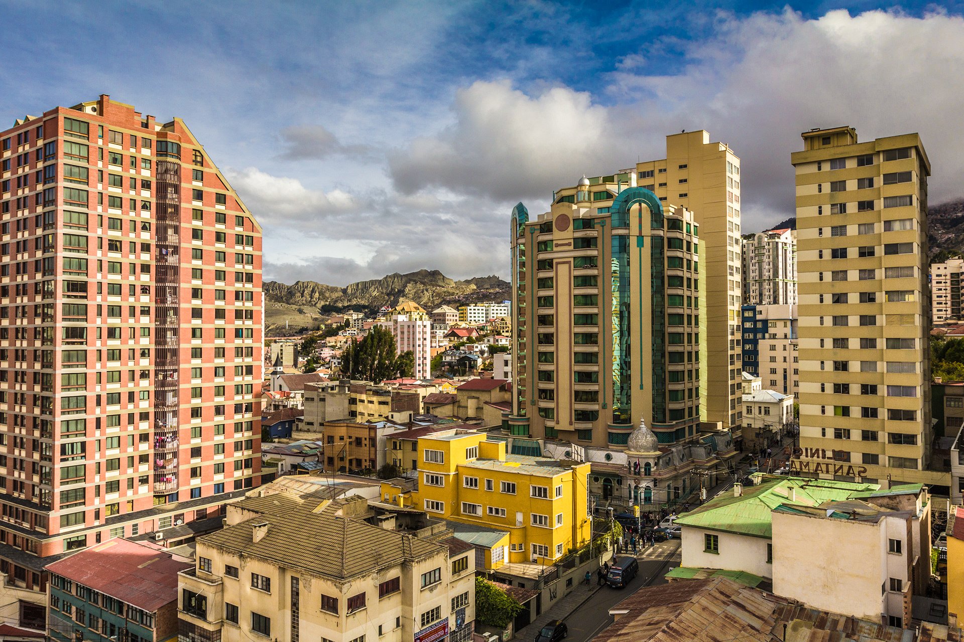 Downtown La Paz, Views from Ritz Hotel