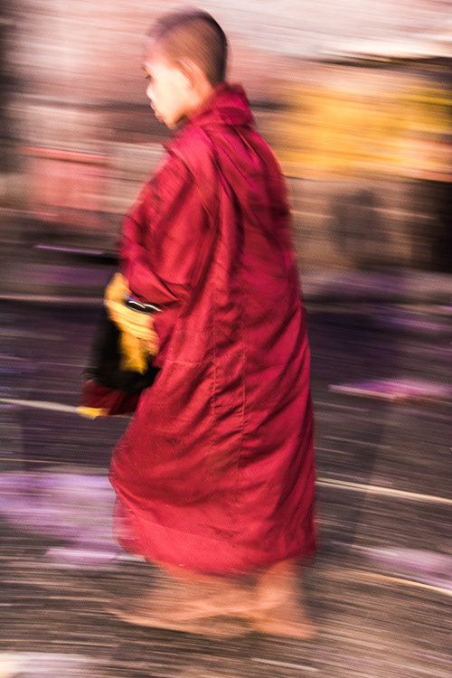 Wherever you go you will always find a monk