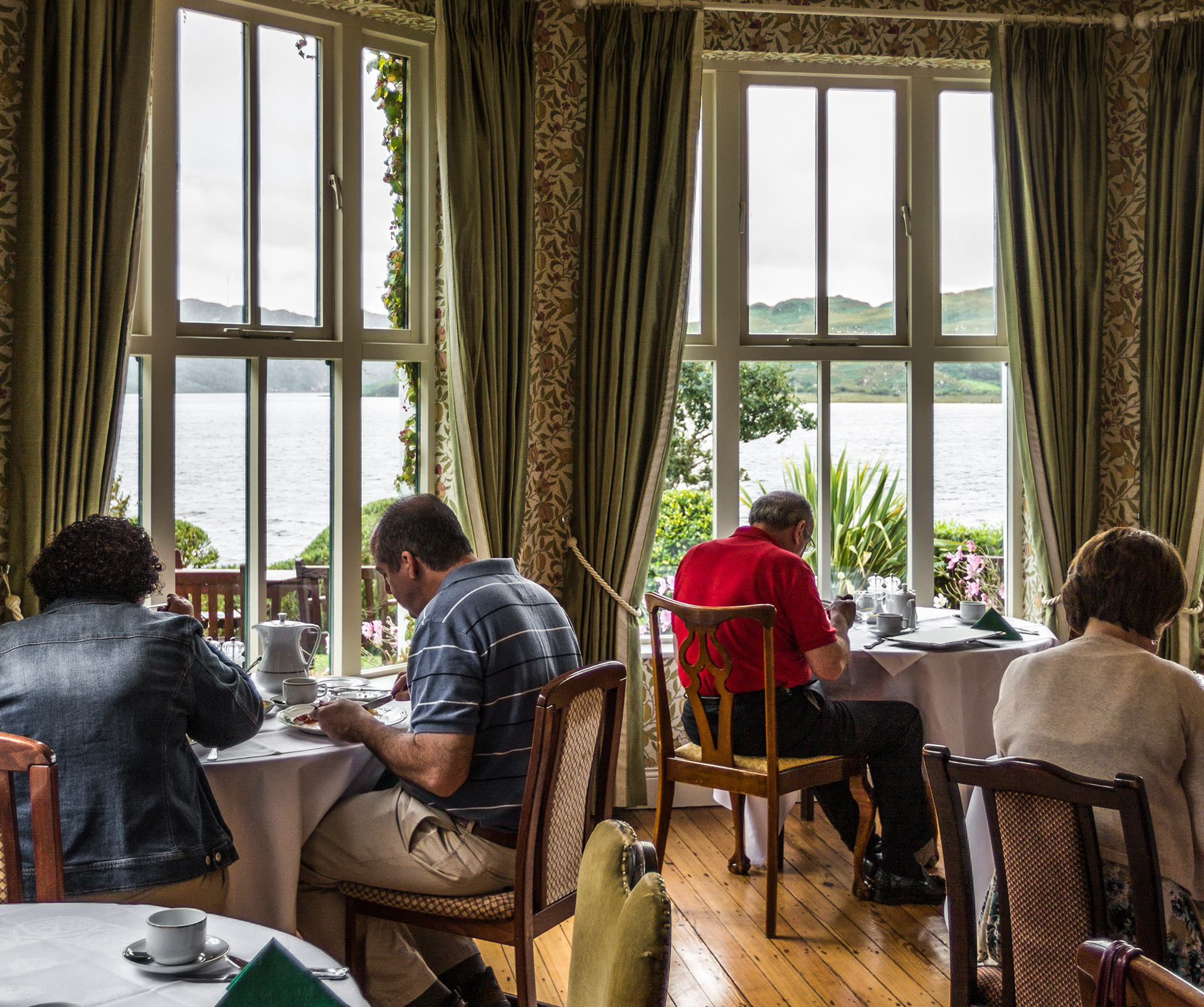 Carrig House Restaurant and Hotel on the shores of Caragh Lake, County Kerry
