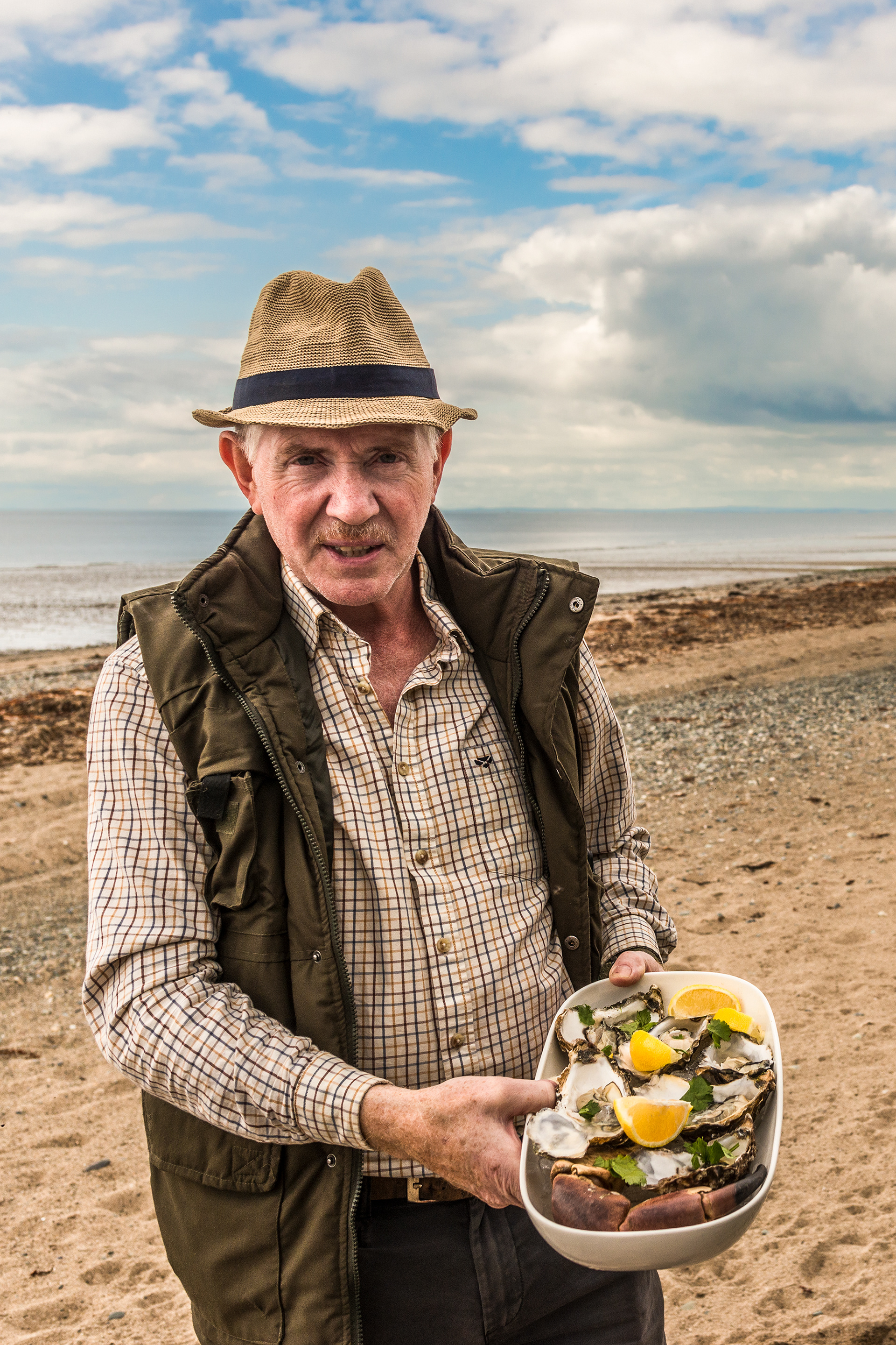 Ray Wilson farmer and beach forager