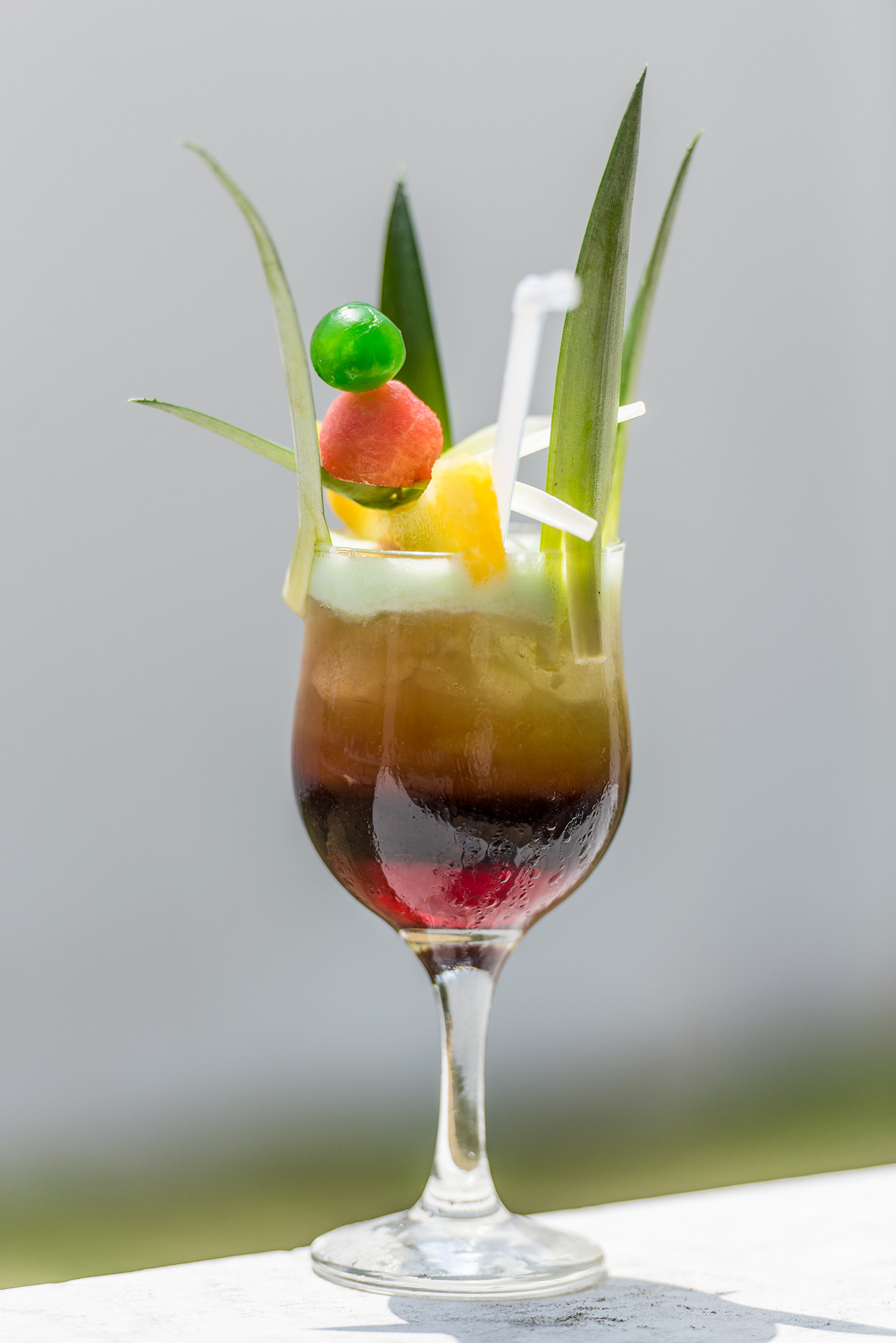 Cariveno grenadilla (lime, mint, pineapple & vodka) at Playa Cristal